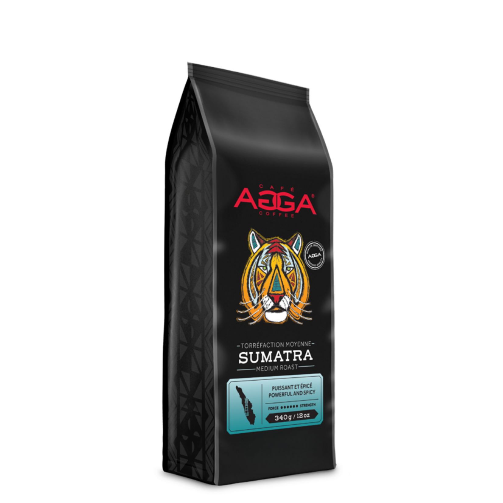 AGGA IS834000G04 - CAFE SUMATRA BIO GRAINS 340G AGGA