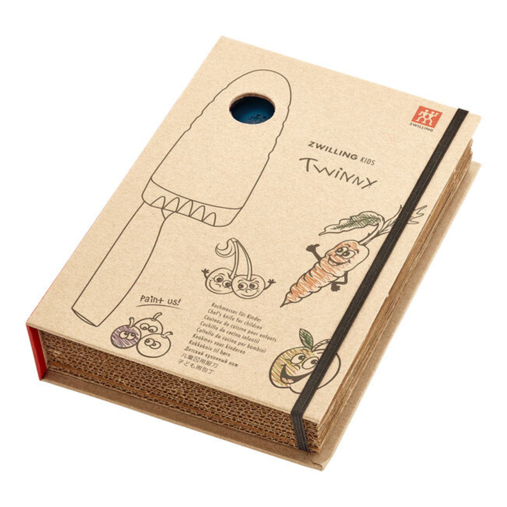 ZWILLING J.A. HENCKELS 36540-101 - COUTEAU DE CHEF 4½ po. POINTE ARRONDIE GRIS TWINNY ZWILLING (1009472)