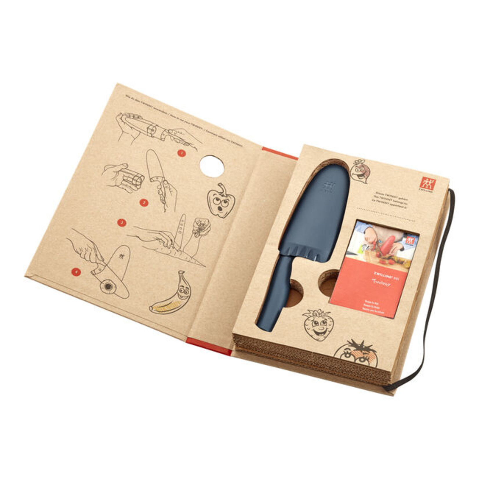 ZWILLING J.A. HENCKELS 36540-101 - COUTEAU DE CHEF 4½ po. POINTE ARRONDIE GRIS TWINNY ZWILLING (1009472)