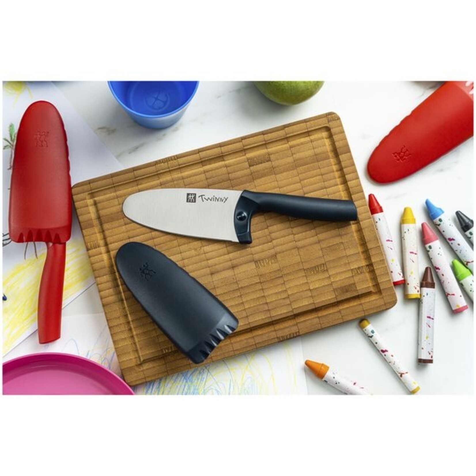 ZWILLING J.A. HENCKELS 36540-101 - COUTEAU DE CHEF 4½ po. POINTE ARRONDIE GRIS TWINNY ZWILLING (1009472)