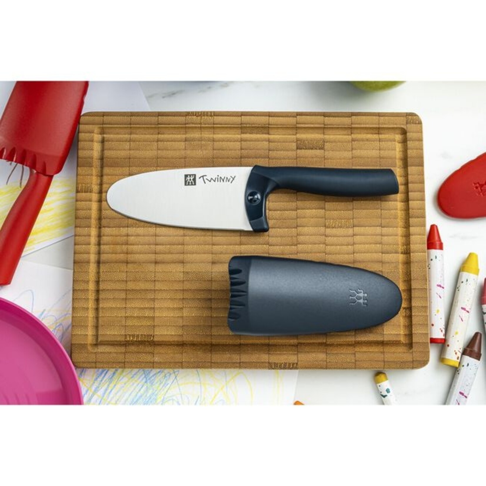 ZWILLING J.A. HENCKELS 36540-101 - COUTEAU DE CHEF 4½ po. POINTE ARRONDIE GRIS TWINNY ZWILLING (1009472)
