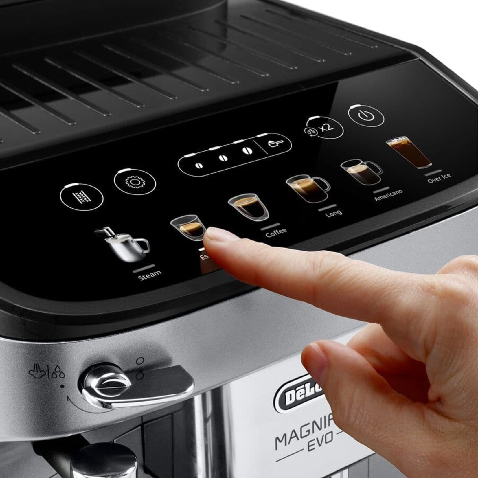DELONGHI ECAM29043SB - MACHINE ESPRESSO MAGNIFICA EVO AVEC BUSE DELONGHI