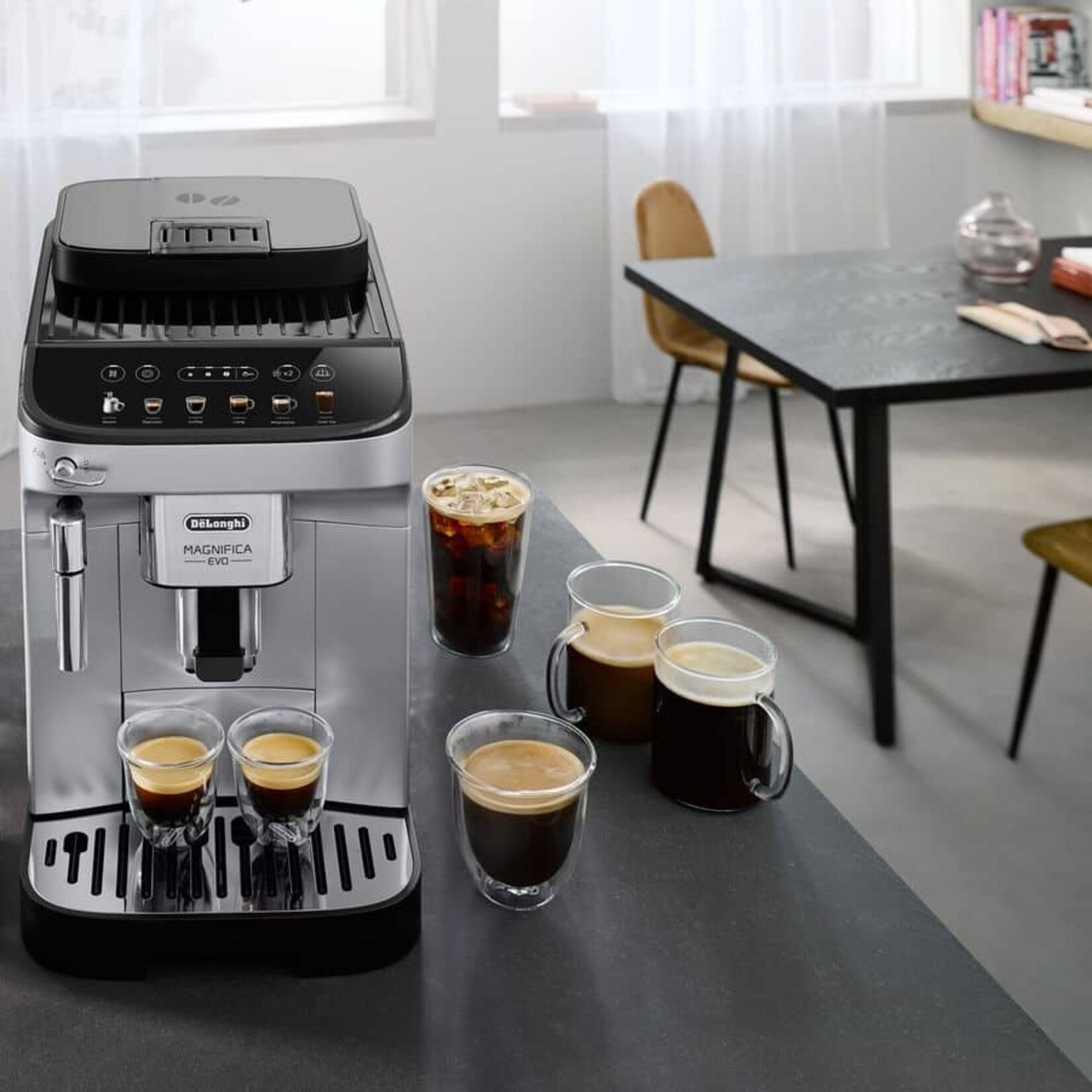 DELONGHI ECAM29043SB - MACHINE ESPRESSO MAGNIFICA EVO AVEC BUSE DELONGHI