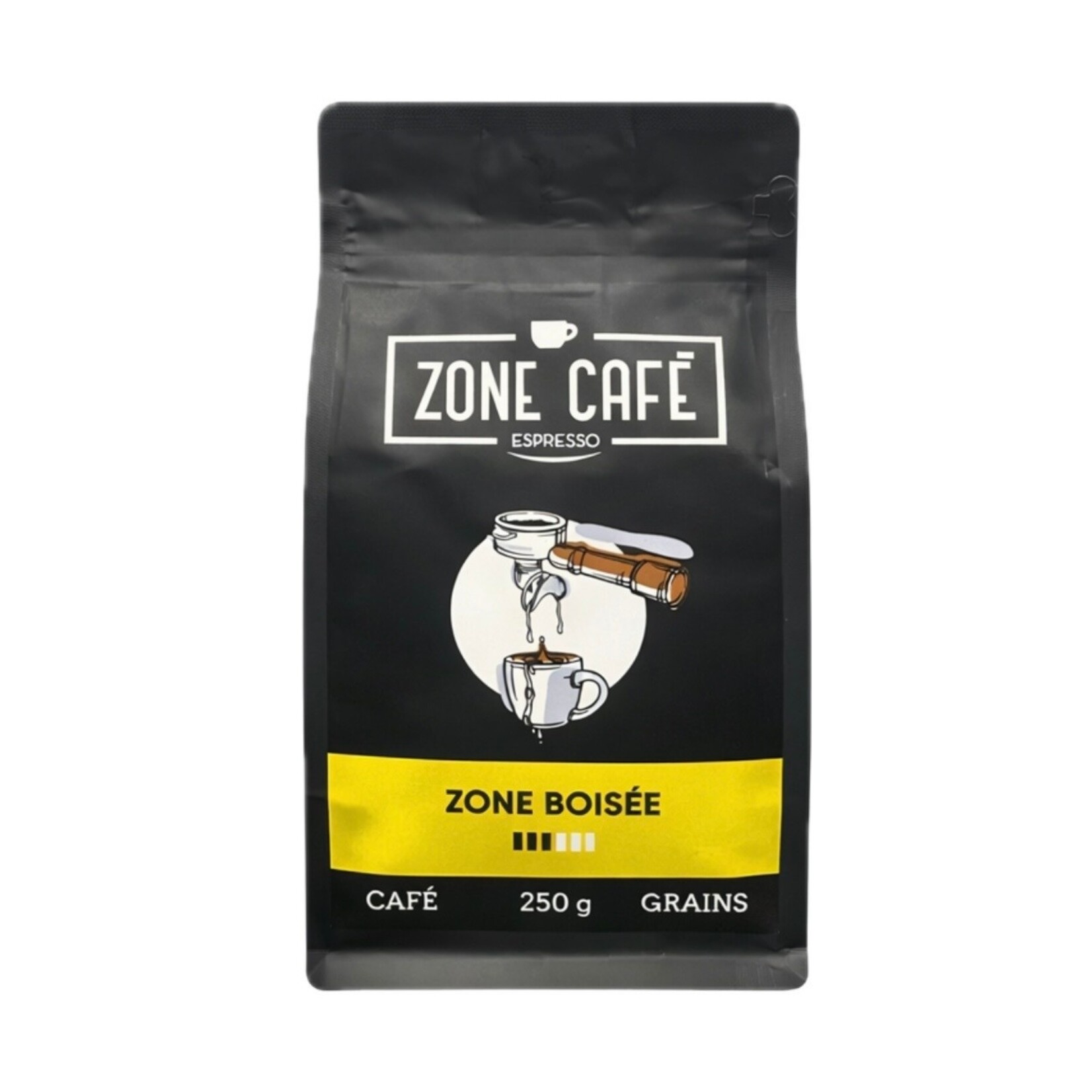 ZONE CAFE ZBOISEE250G - ZONE BOISEE EN GRAINS 250g ZONE CAFE