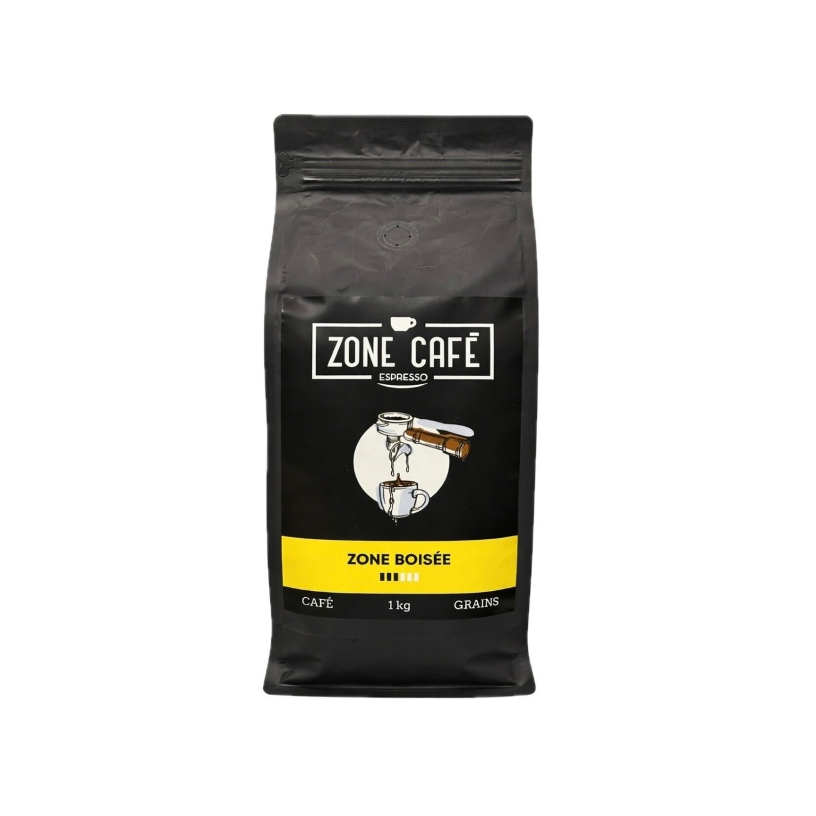 ZONE CAFE ZBOISEE1KG - ZONE BOISEE EN GRAINS 1kg ZONE CAFE