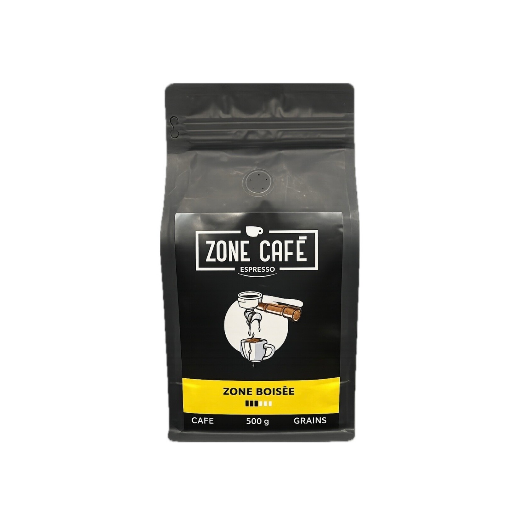 ZONE CAFE ZBOISEE500G - ZONE BOISEE EN GRAINS 500g ZONE CAFE