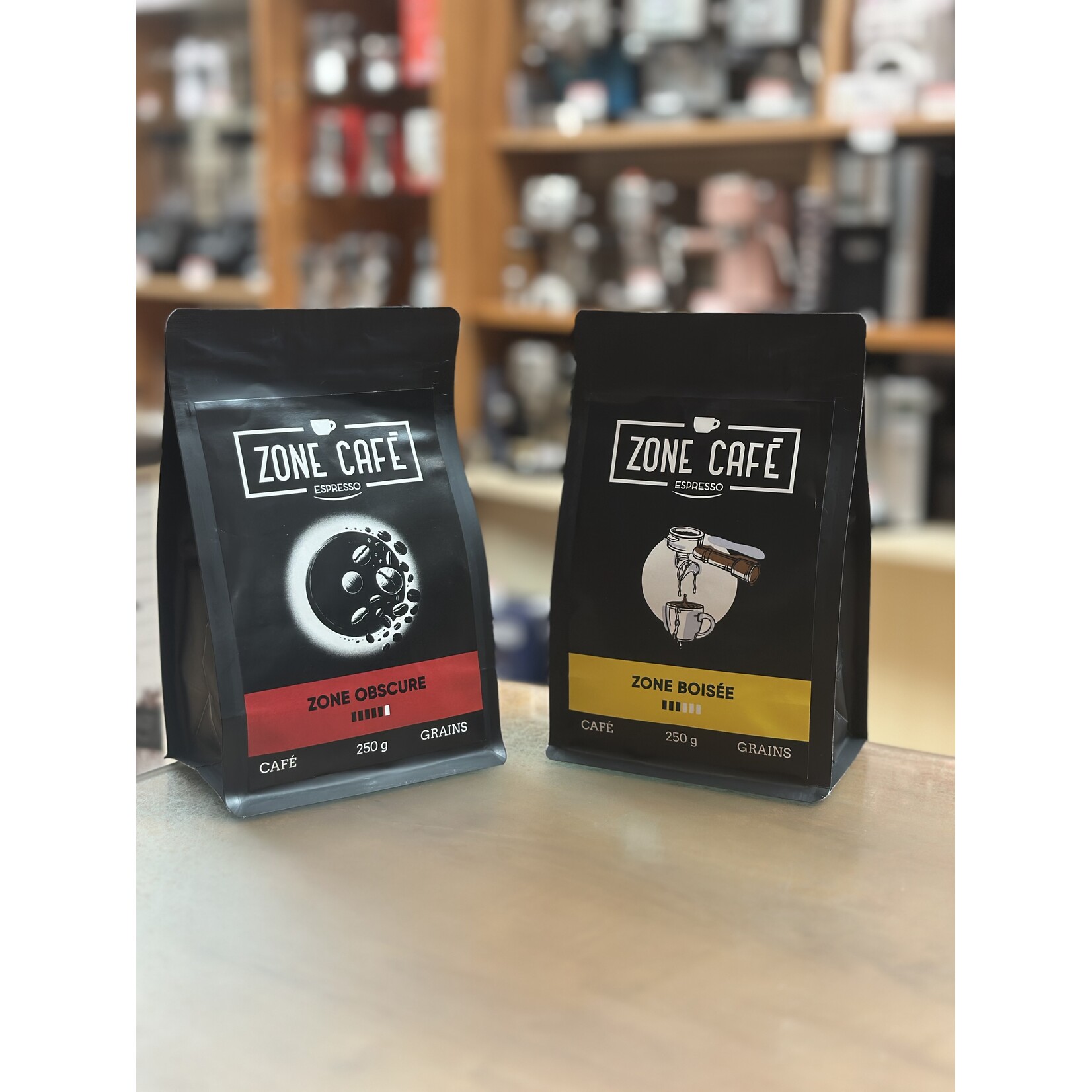 ZONE CAFE ZBOISEE250G - ZONE BOISEE EN GRAINS 250g ZONE CAFE