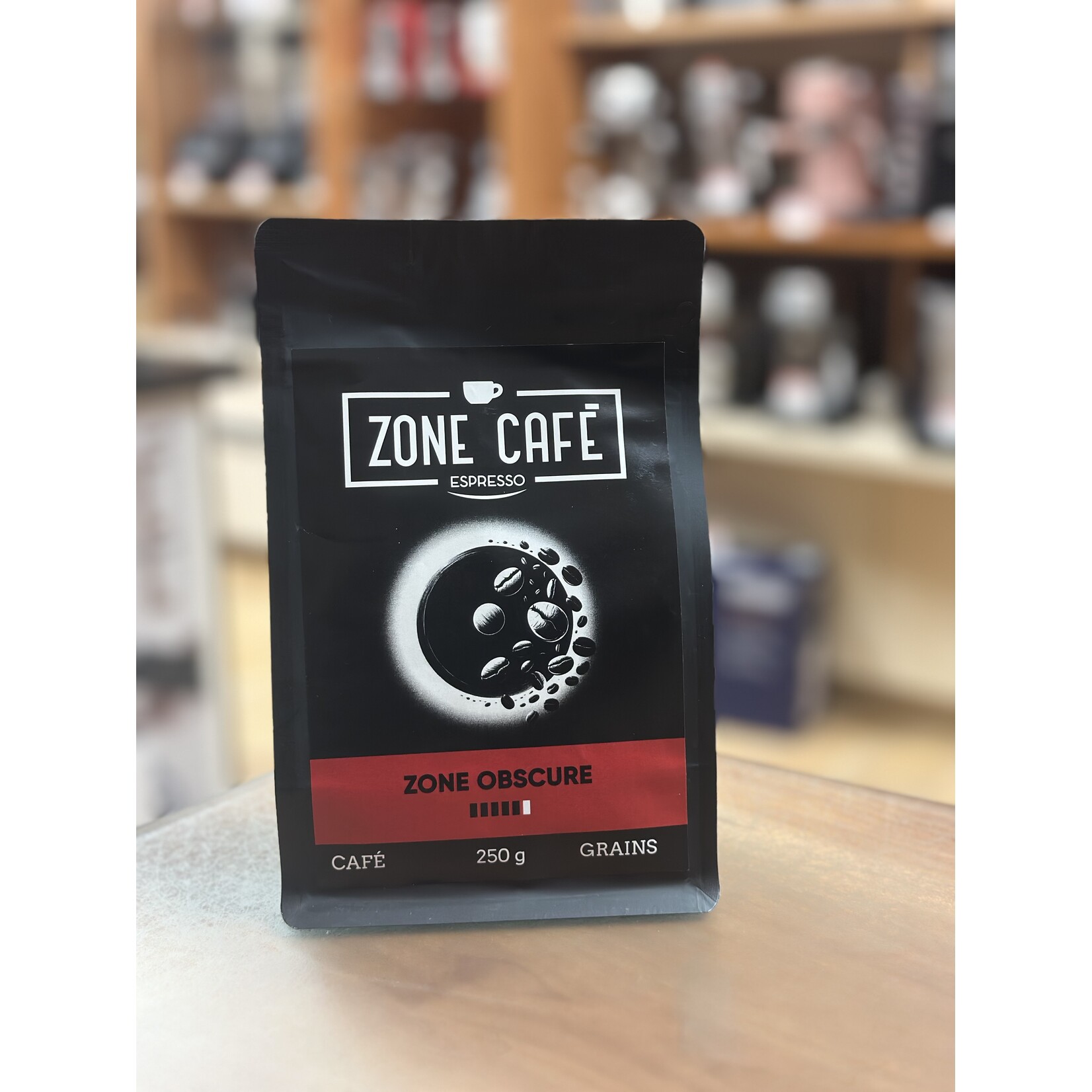 ZONE CAFE ZOBSCURE250G - ZONE OBSCURE EN GRAINS 250g ZONE CAFE