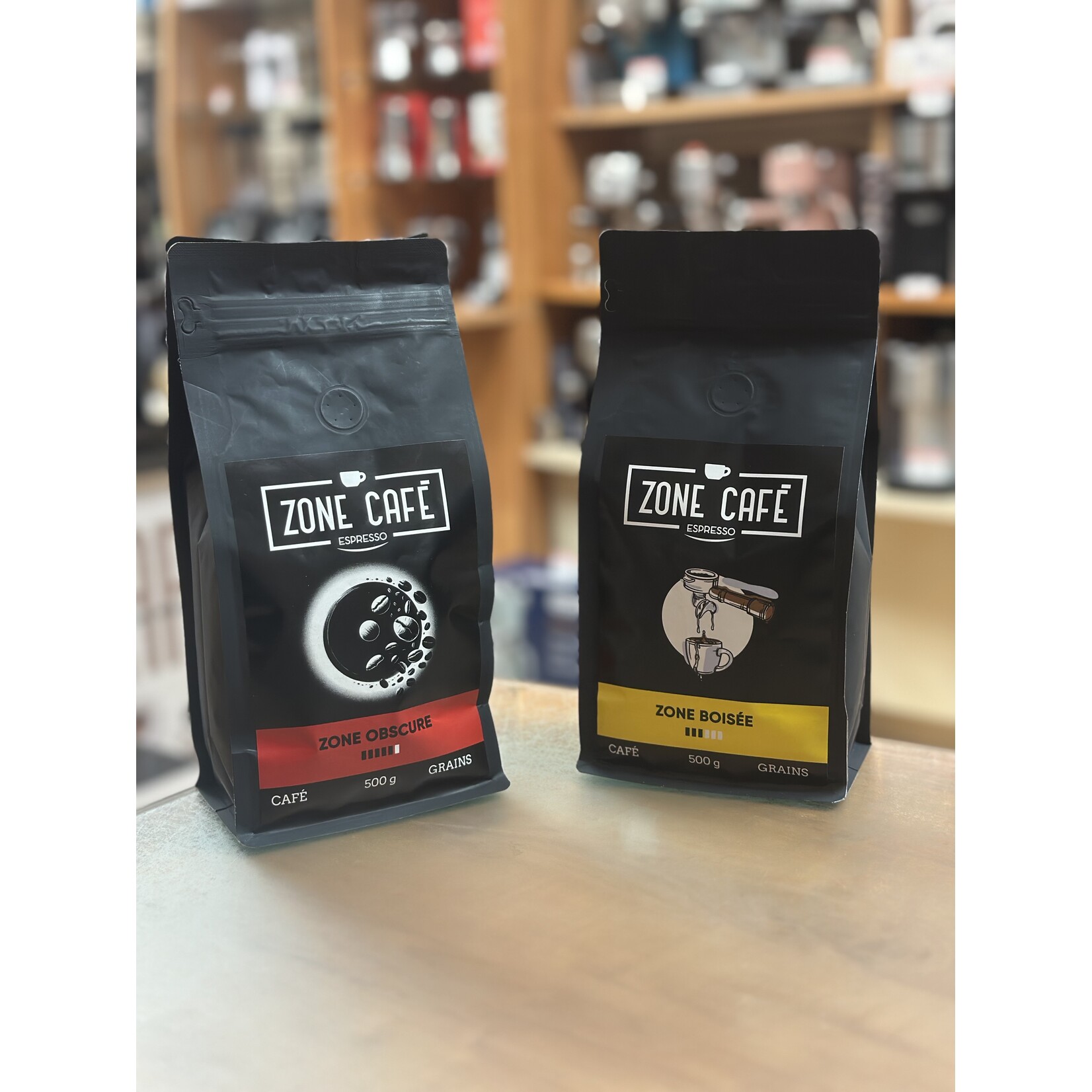 ZONE CAFE ZBOISEE500G - ZONE BOISEE EN GRAINS 500g ZONE CAFE