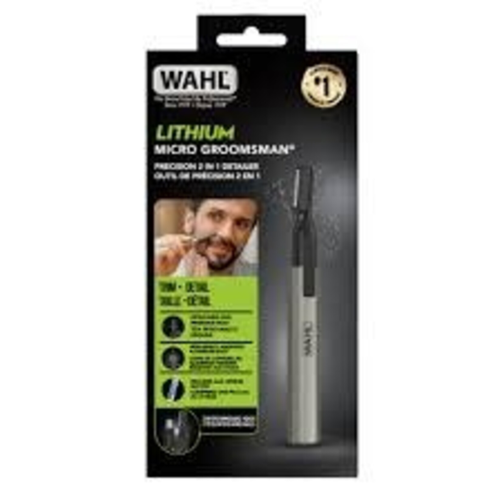WAHL 5557 - TONDEUSE NEZ-OREILLE AVEC BATTERIE AU LITHIUM INCLUSE WAHL