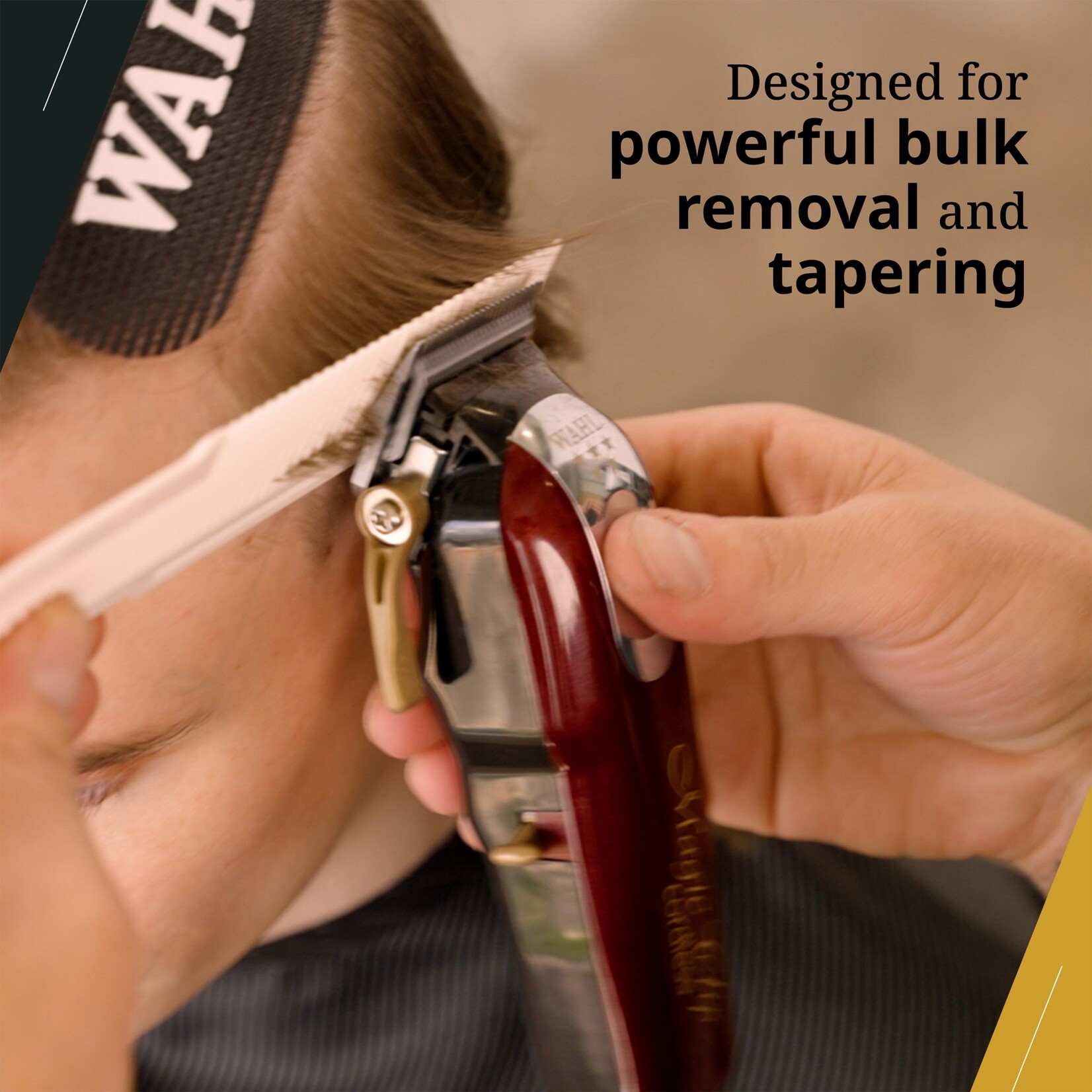 WAHL 56390 - TONDEUSE A CHEVEUX SANS FIL AU LITHIUM-ION MAGIC CLIP WAHL