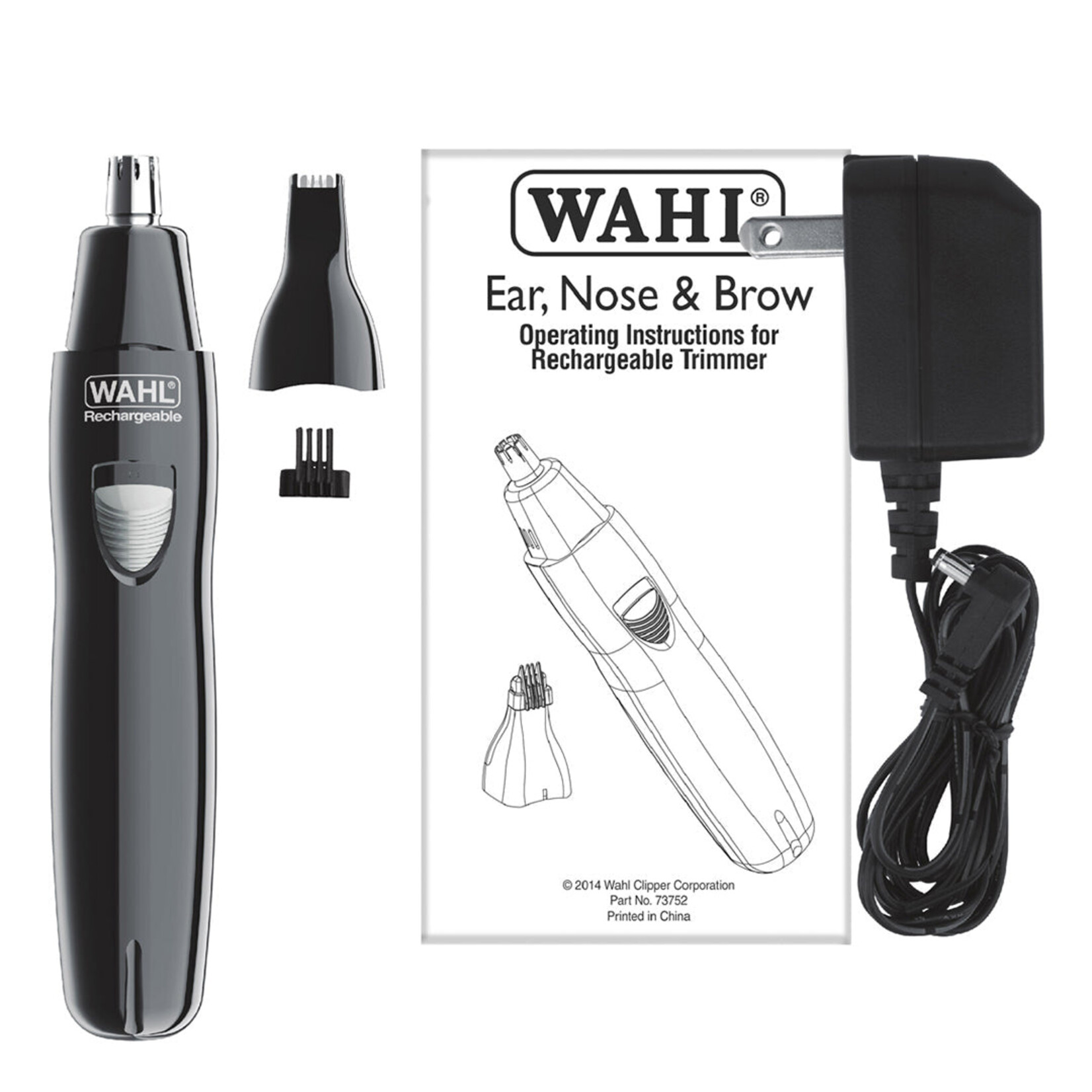 WAHL 5556 - TONDEUSE NEZ-OREILLE RECHARGEABLE 6 EN 1 WAHL