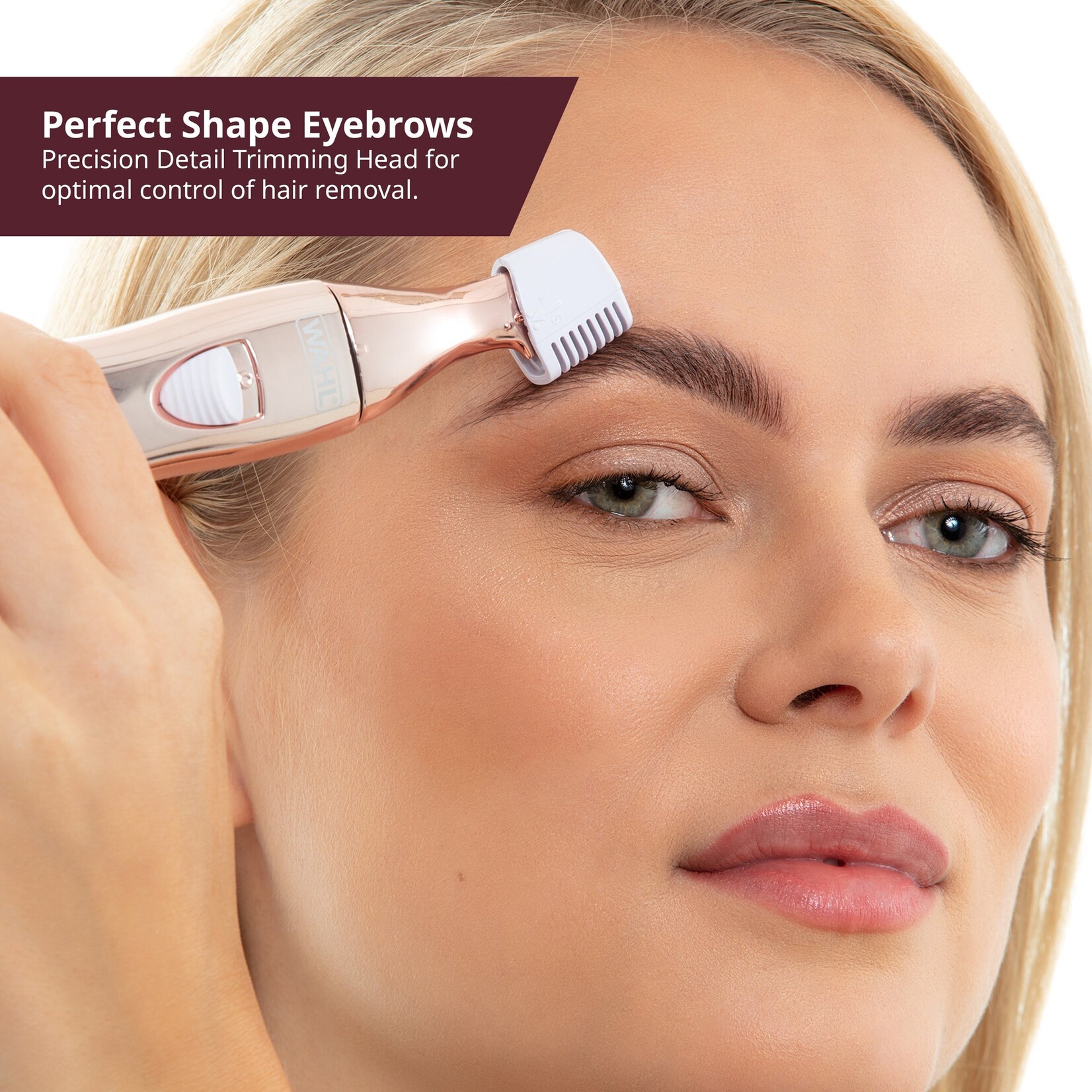 WAHL 5537 - TONDEUSE RECHARGEABLE 3 EN 1 OR ROSE WAHL