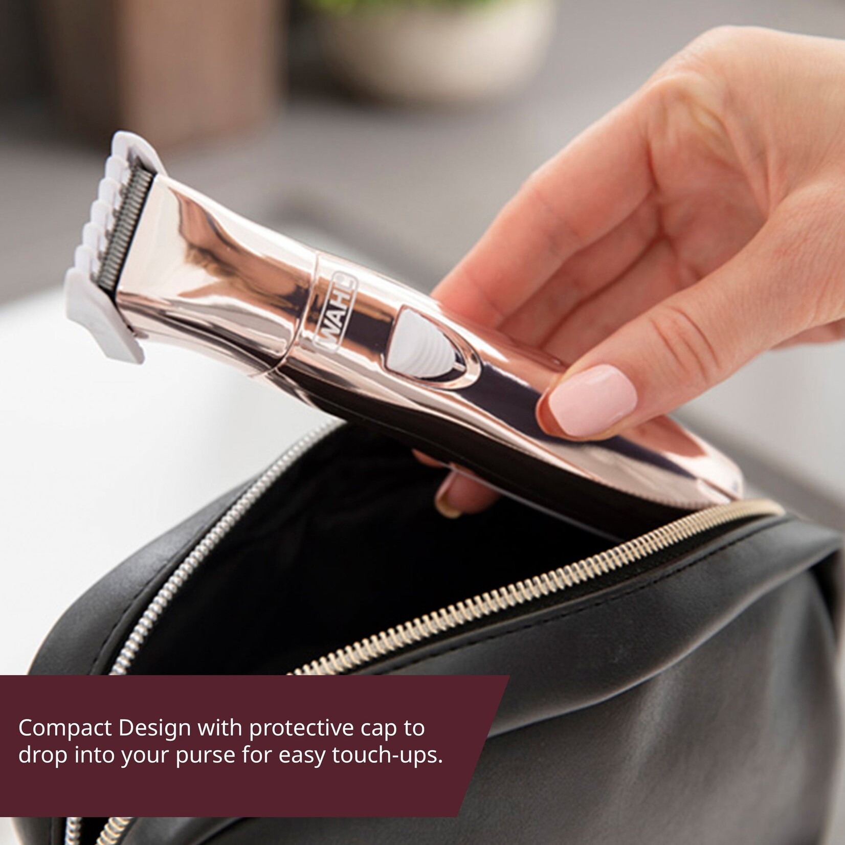 WAHL 5537 - TONDEUSE RECHARGEABLE 3 EN 1 OR ROSE WAHL