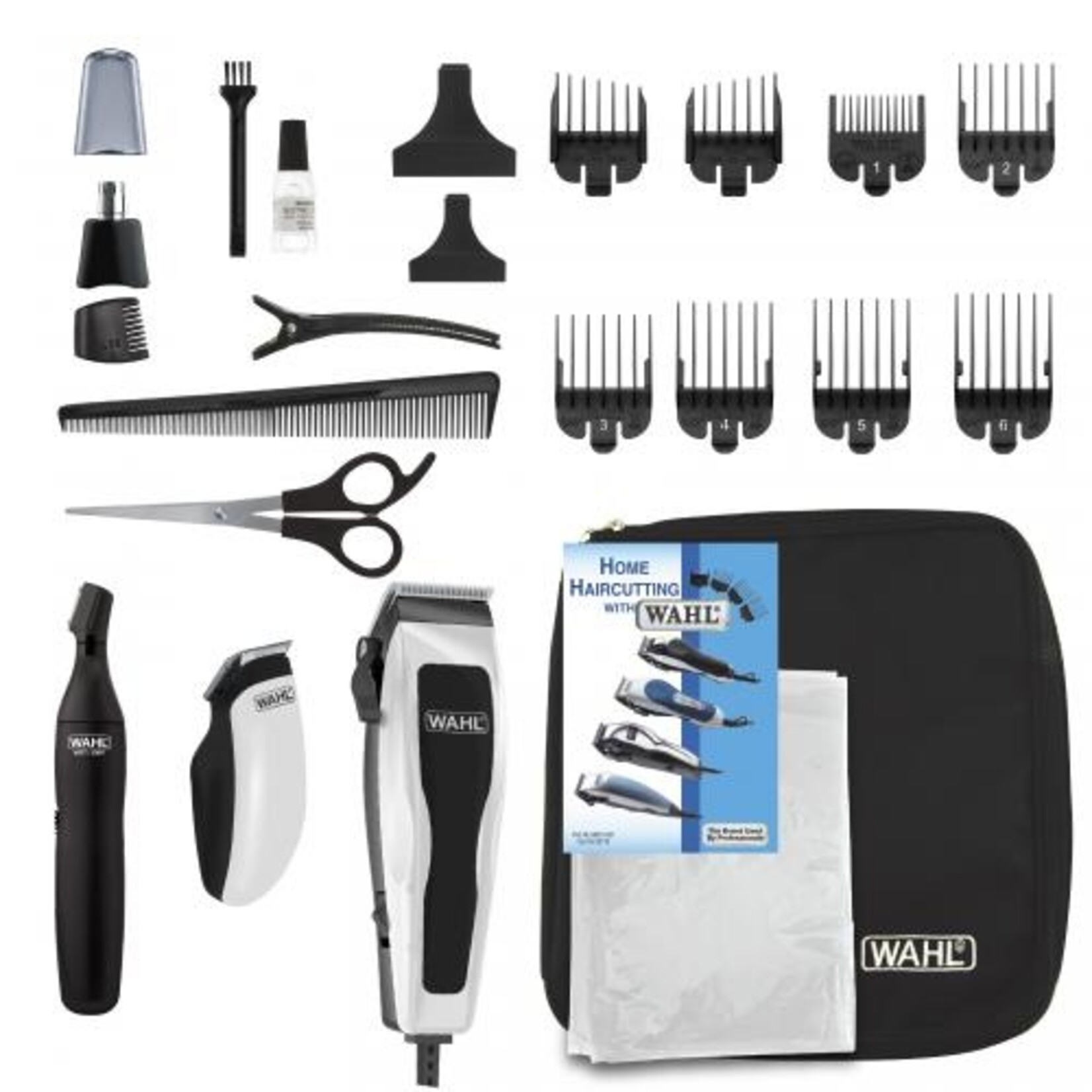 WAHL 3107 - TONDEUSE A CHEVEUX/TROUSSE DE BARBIER WAHL
