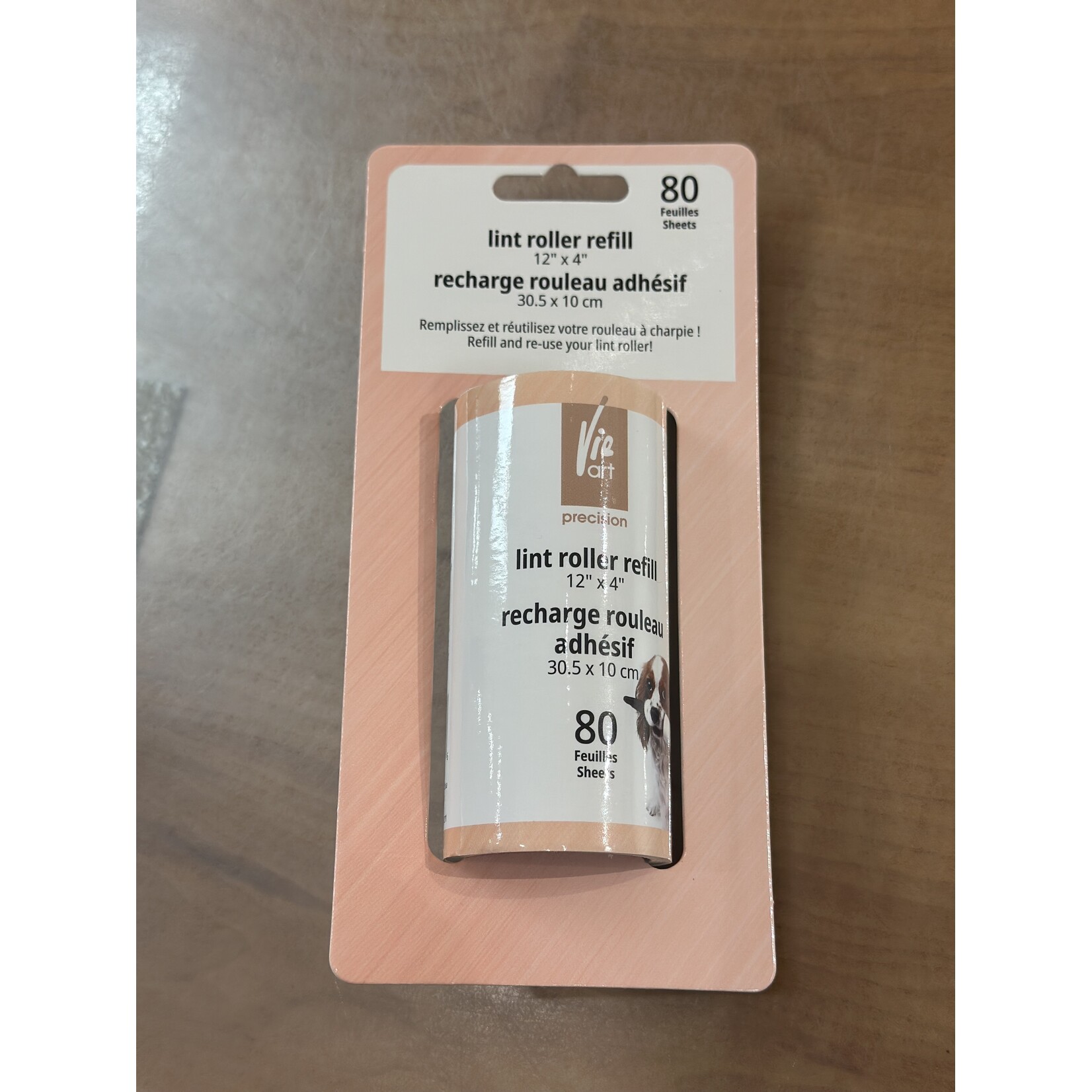 VIE ART 507162 -  *RECHARGE* ROULEAU ADHESIF 80 FEUILLES VIE ART