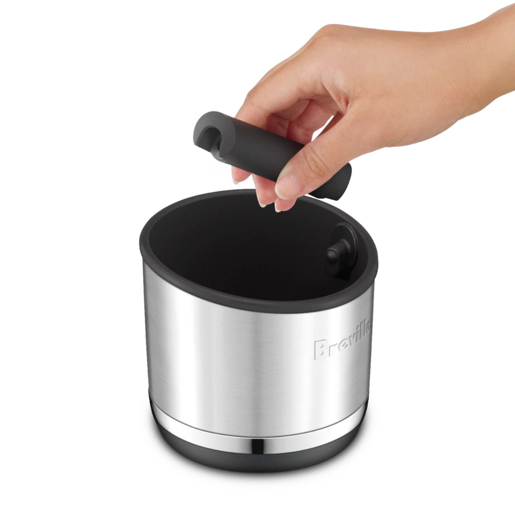 BREVILLE BEA501BSS - POUBELLE A MARC LA KNOCK BOX 10 BREVILLE