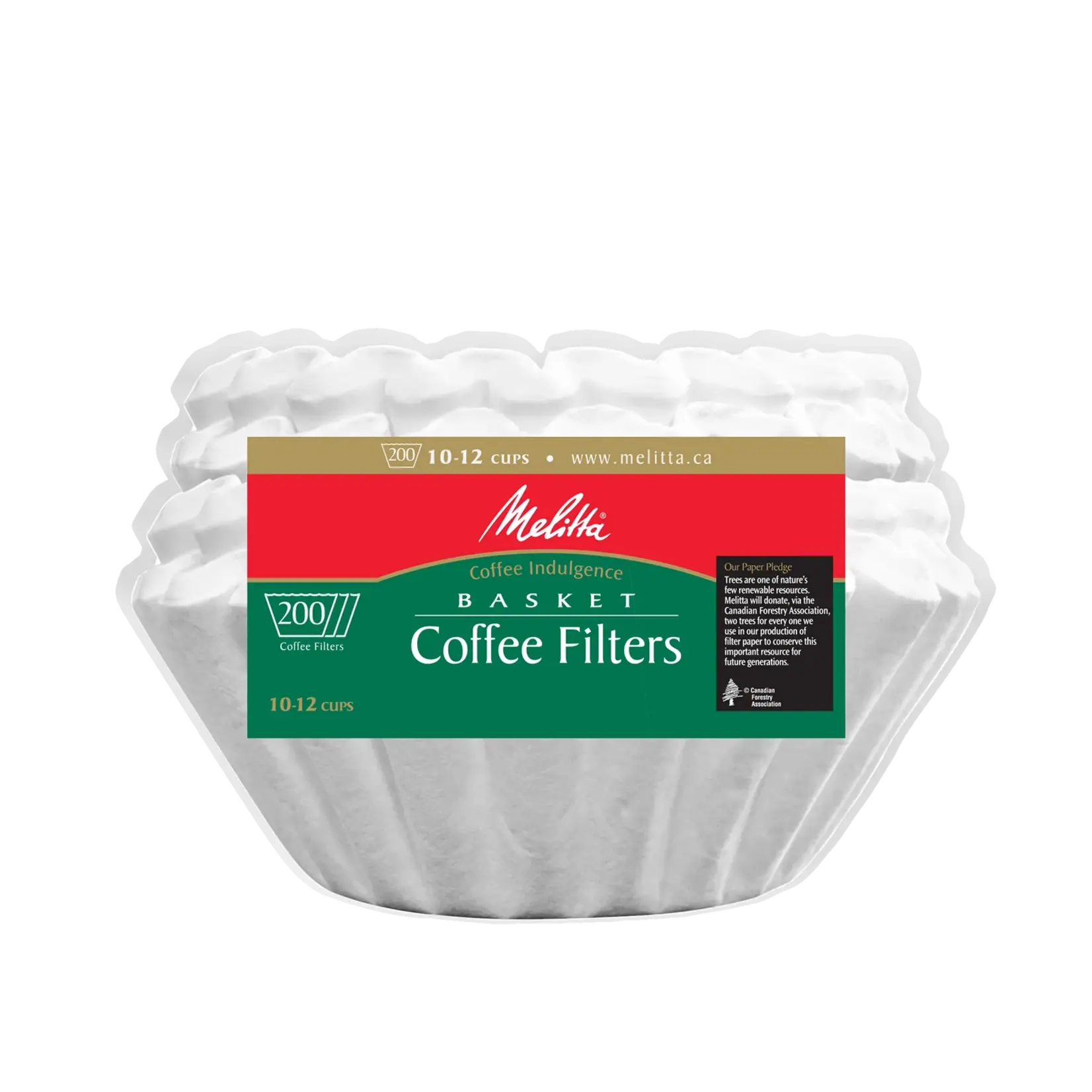 MELITTA 62952 - FILTRE PANIER EN PAPIER BLANC OU BRUN 10-12 TASSES (200 FILTRES) MELITTA