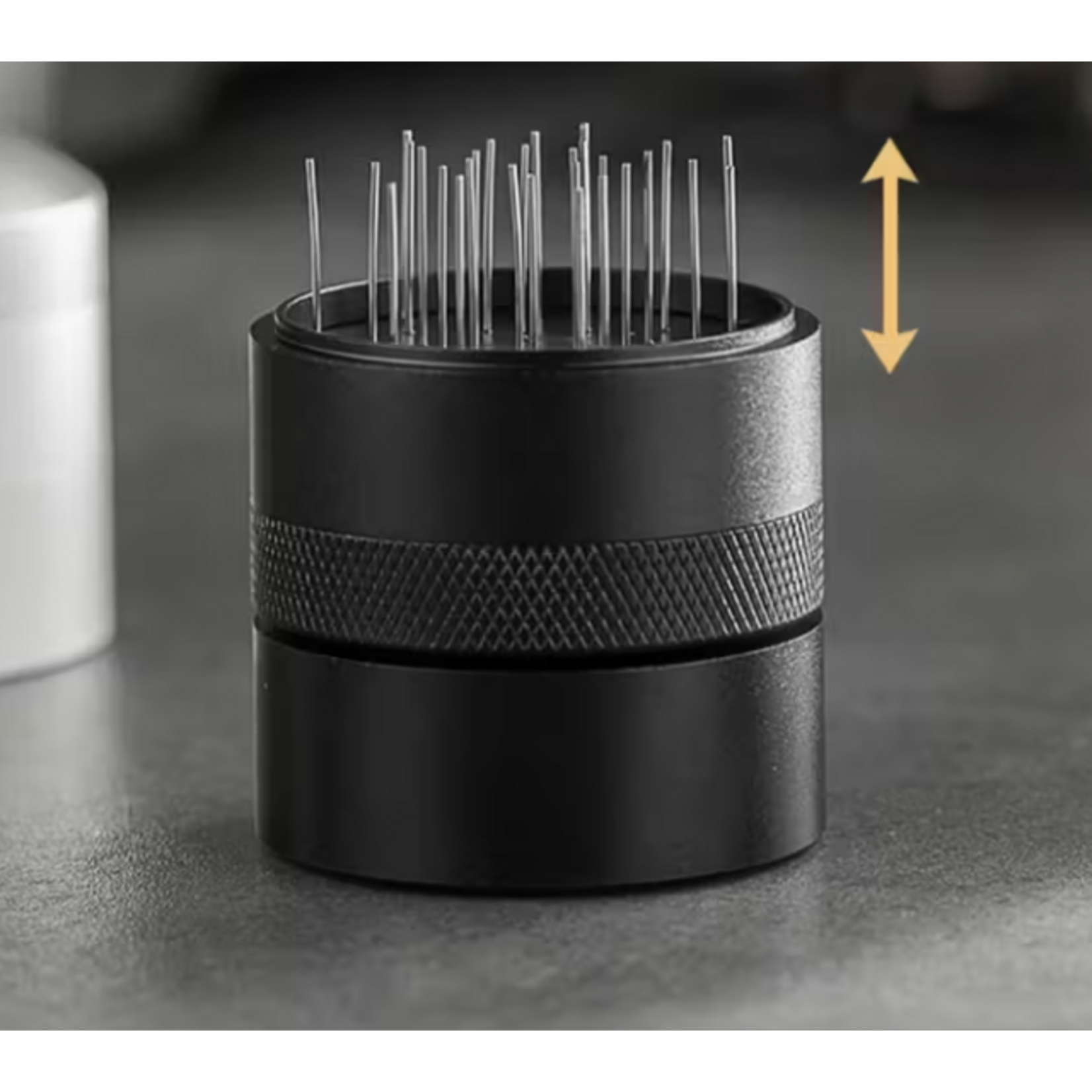 ACC51B - AERATEUR DE CAFE AVEC COMPARTIMENT 51mm NOIR