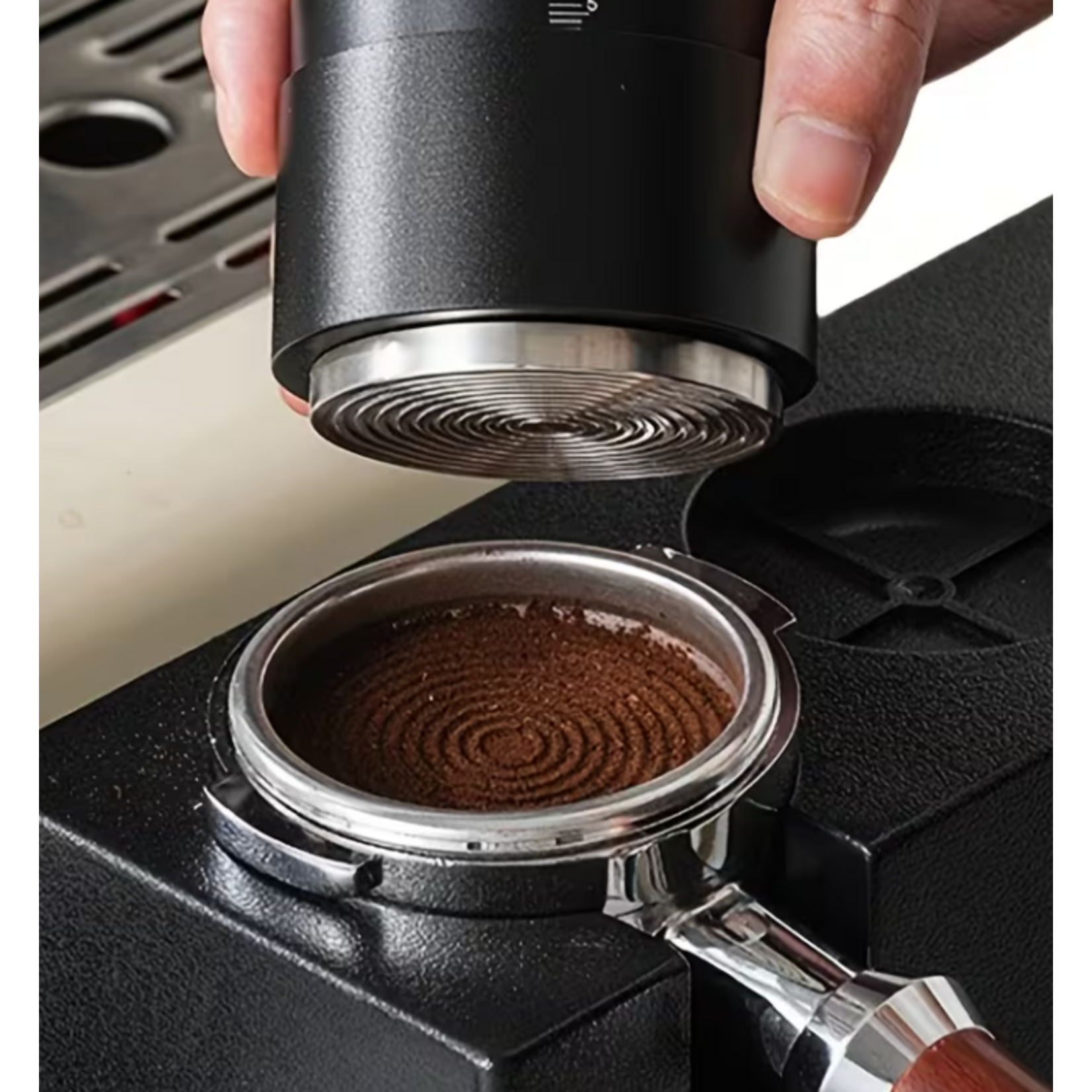 PCAC53B - PRESSE CAFE ET AERATEUR COMPACT 53MM NOIR