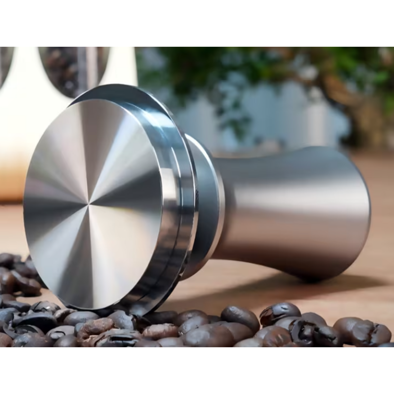 PC58S - PRESSE-CAFE A RESSORT 58mm ARGENT