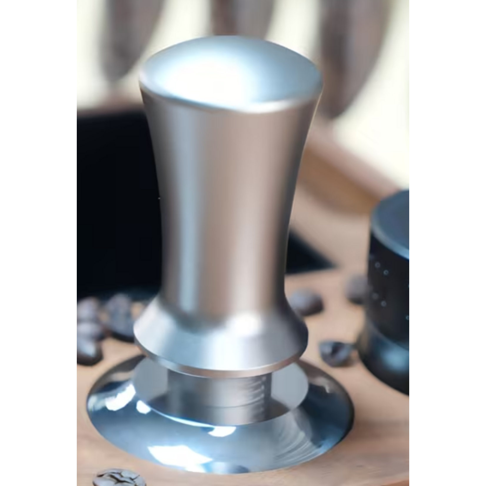 PC58S - PRESSE-CAFE A RESSORT 58mm ARGENT