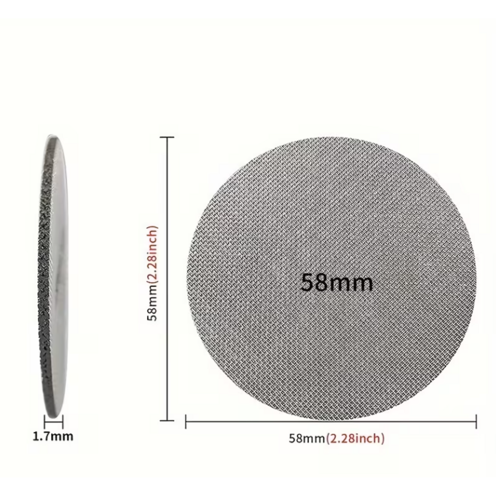 GIPF58 - GRILLE D'INFUSION POUR PORTE-FILTRE 58mm