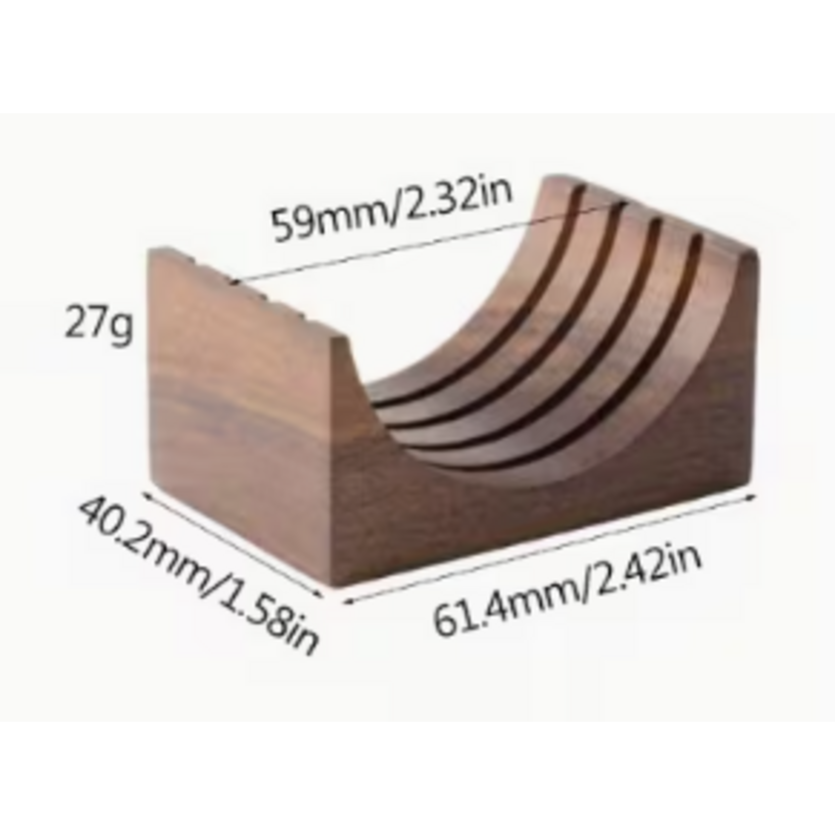 SGIPF - SUPPORT A GRILLE D'INFUSION DE PORTE-FILTRE EN BOIS