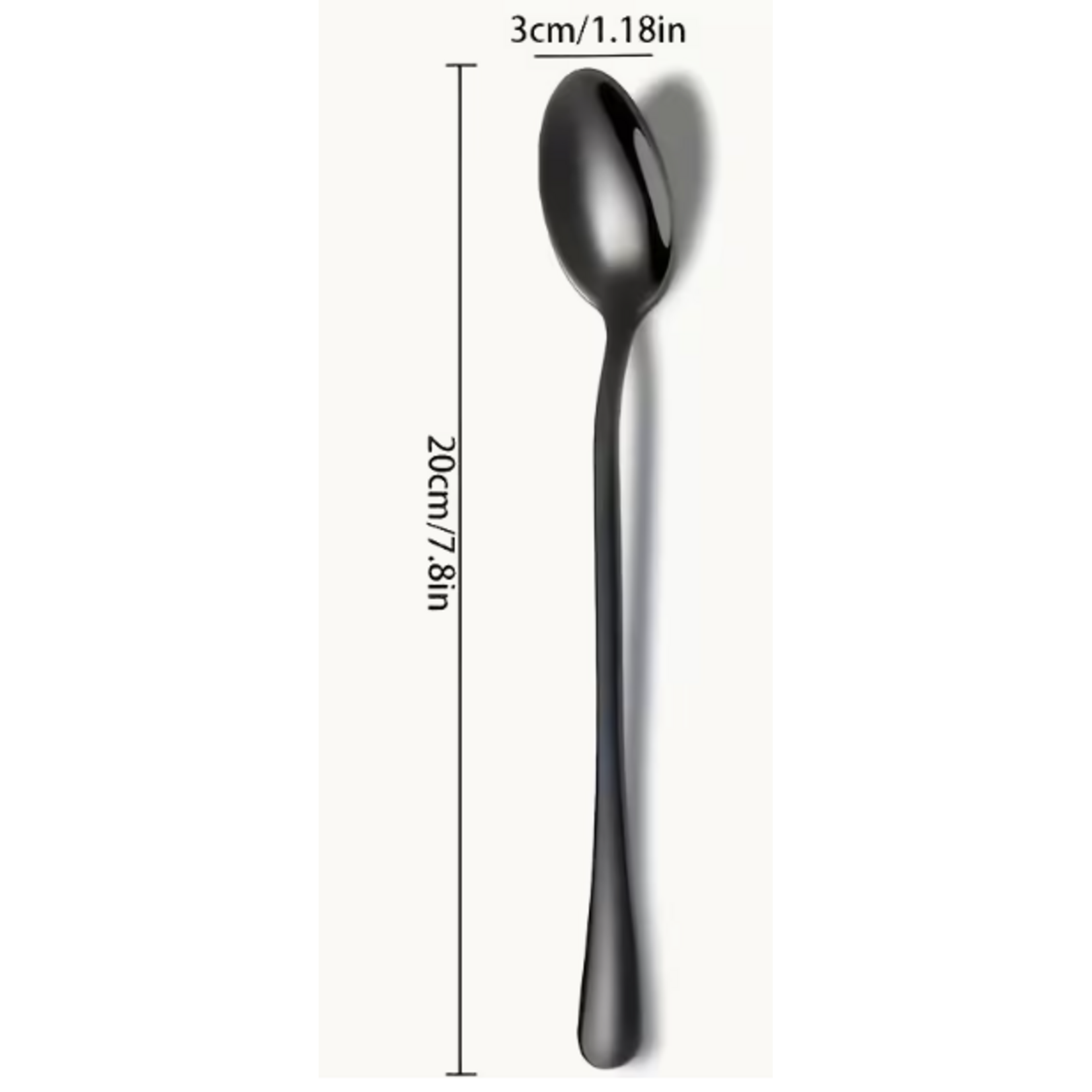 43466B - CUILLERE A LATTE NOIR