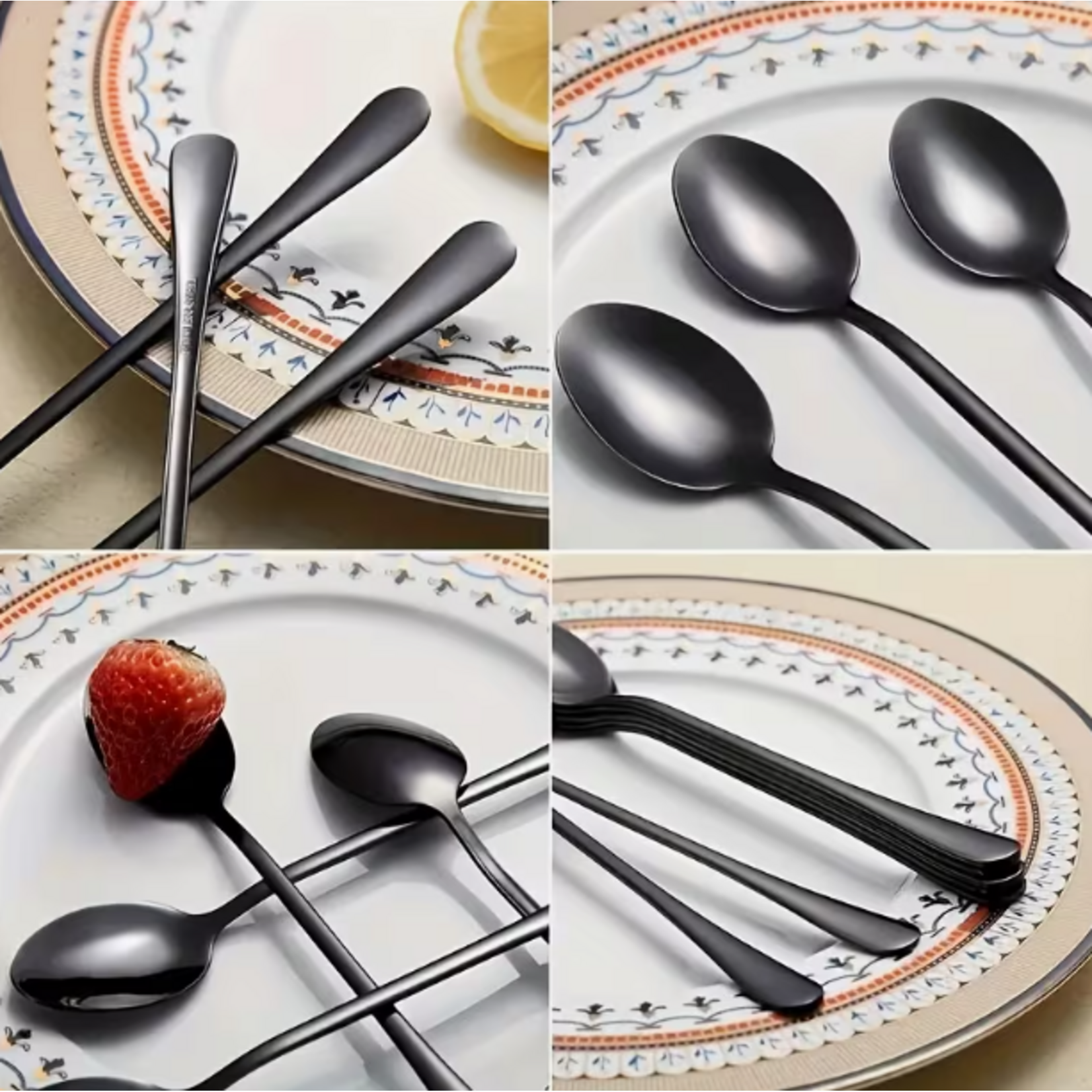 43466B - CUILLERE A LATTE NOIR