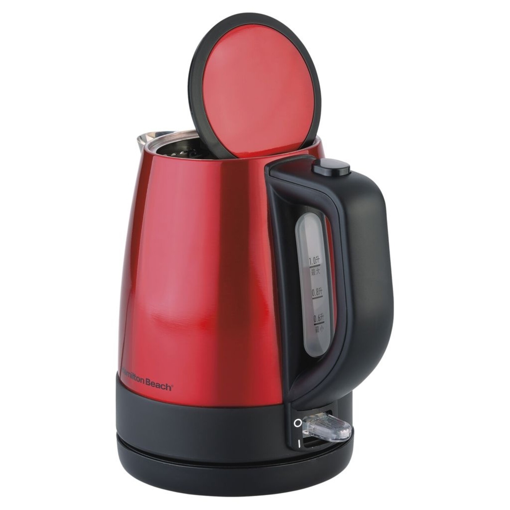 HAMILTON BEACH 40798C - BOULLOIRE EN ACIER INOXYDABLE ROUGE 1L HAMILTON BEACH