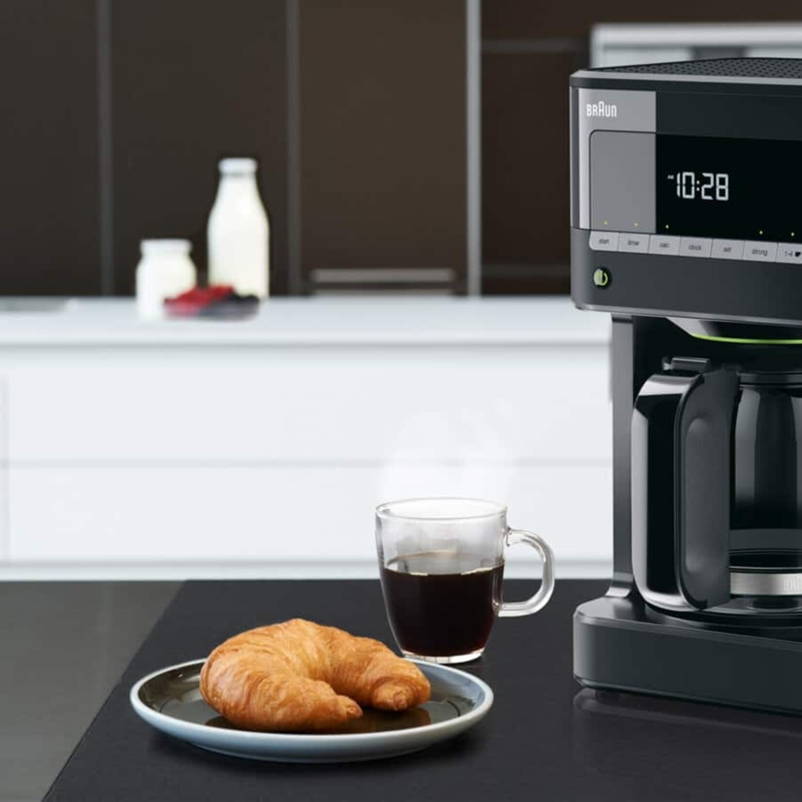 BRAUN KF7000BK - BREWSENSE CAFETIERE 12 TASSES NOIRE