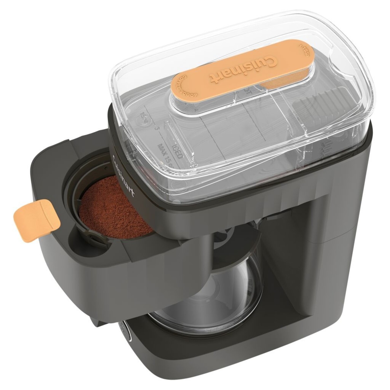 CUISINART DCC-5BKC - CAFETIERE FILTRE GRISE 5 TASSES SOHO CUISINART