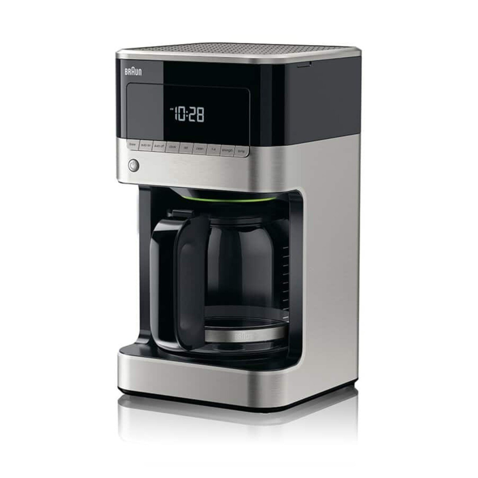 BRAUN KF7150BK - CAFETIERE FILTRE EN ACIER INOXYDABLE ET NOIRE 12 TASSES BRAUN