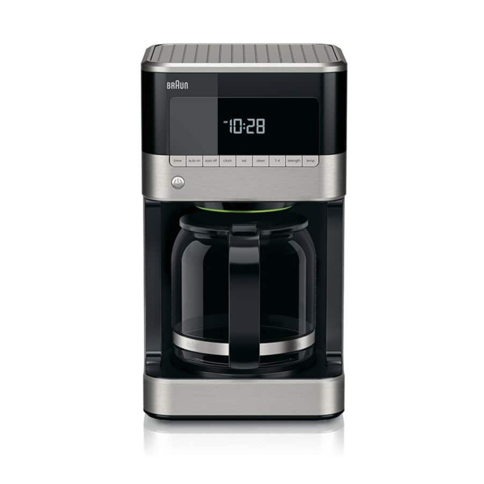 BRAUN KF7150BK - CAFETIERE FILTRE EN ACIER INOXYDABLE ET NOIRE 12 TASSES BRAUN