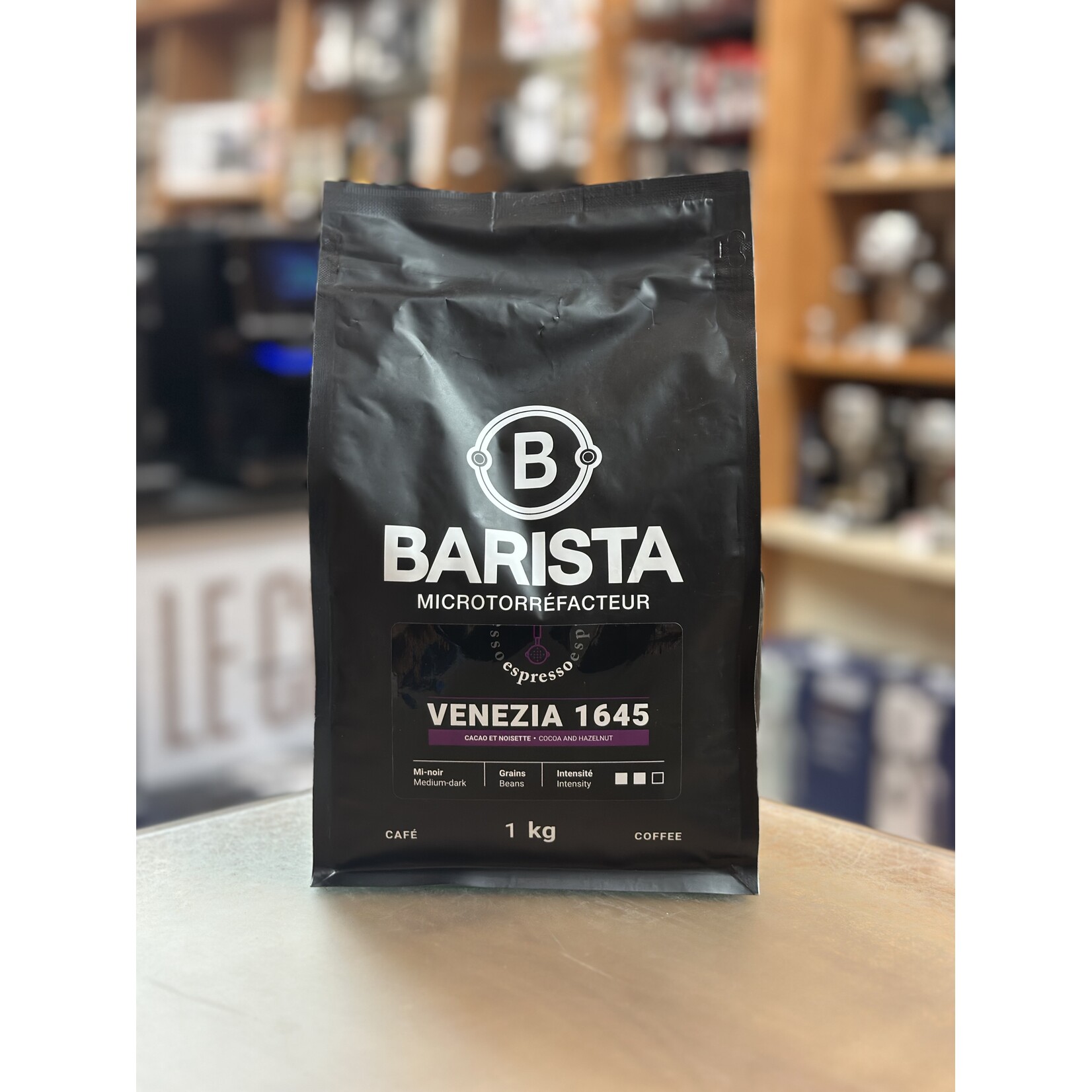 BARISTA VENEZIA1KG - VENEZIA 1645 EN GRAINS 1kg BARISTA