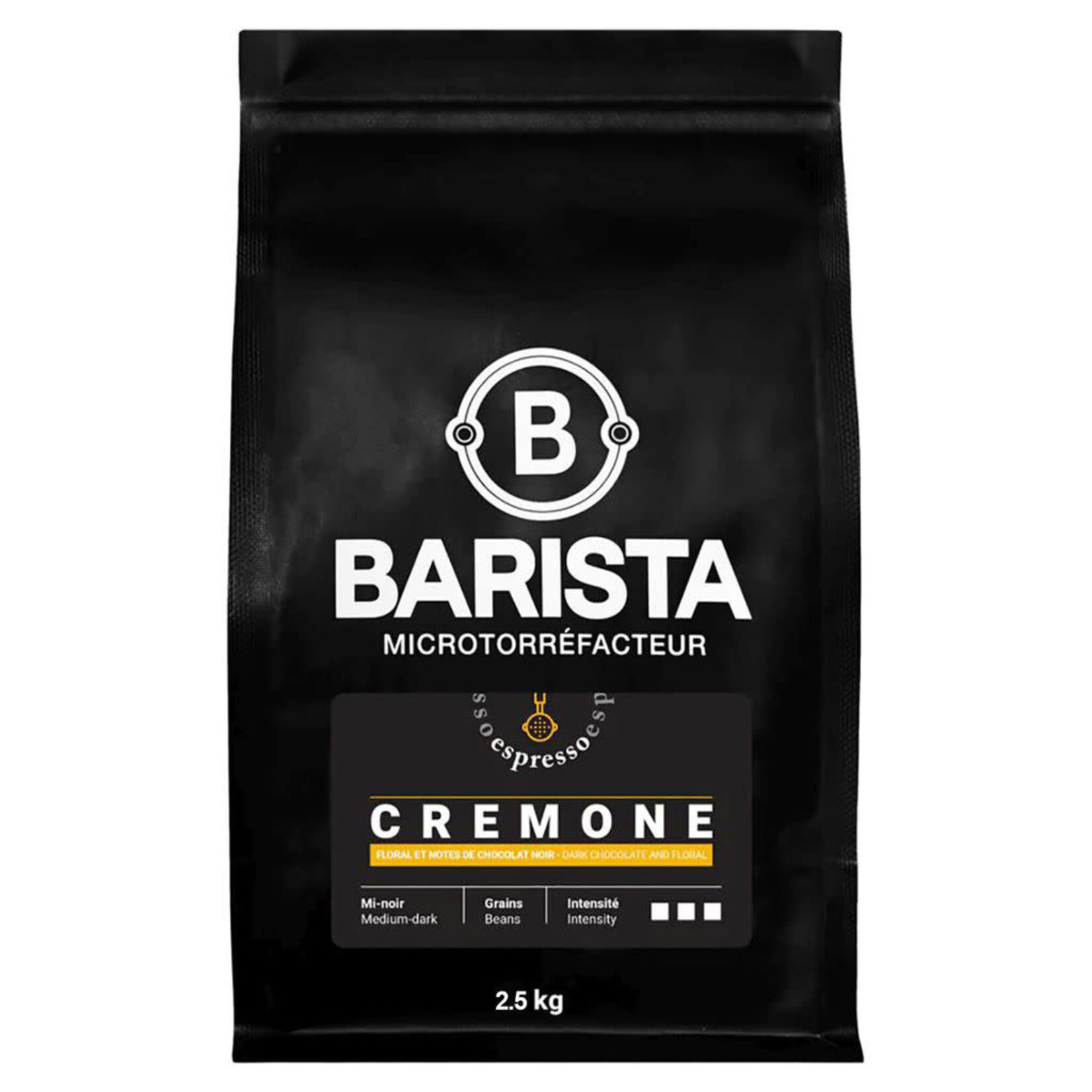 BARISTA CREMONE2.5KG - CREMONE EN GRAINS 2.5kg BARISTA
