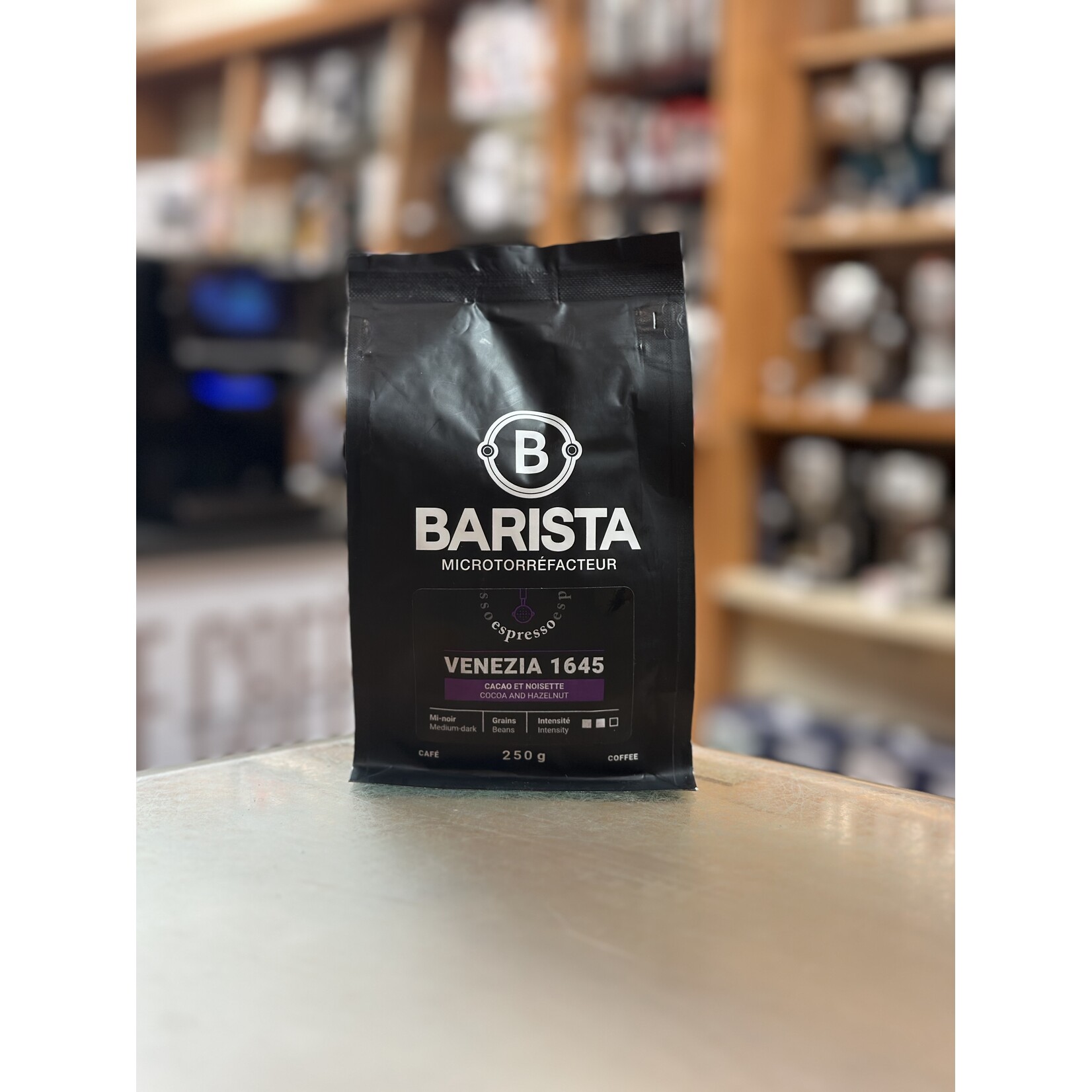 BARISTA VENEZIA250G - VENEZIA 1645 EN GRAINS 250g BARISTA