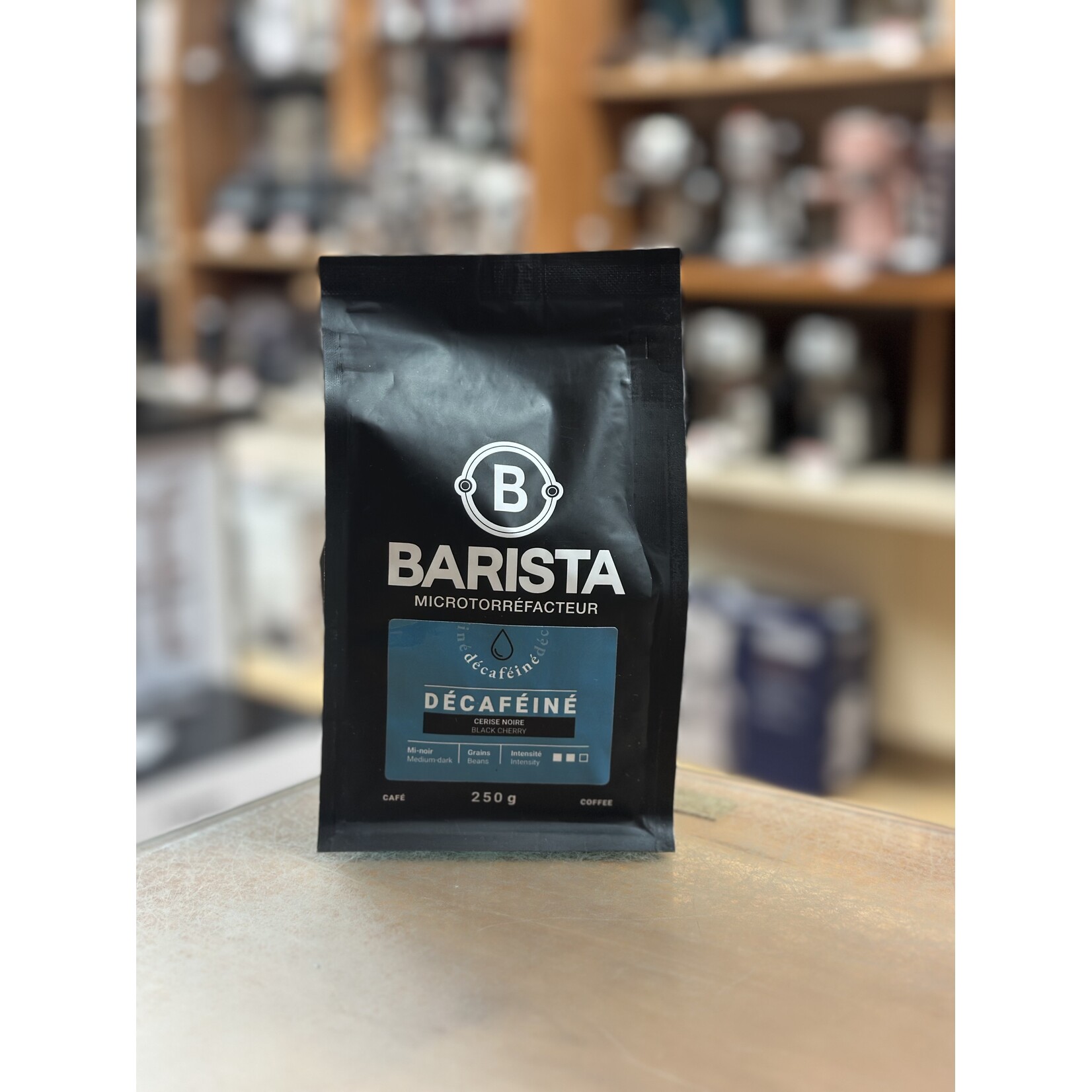 BARISTA DECAF250G - DECAFEINE EN GRAINS 250g BARISTA