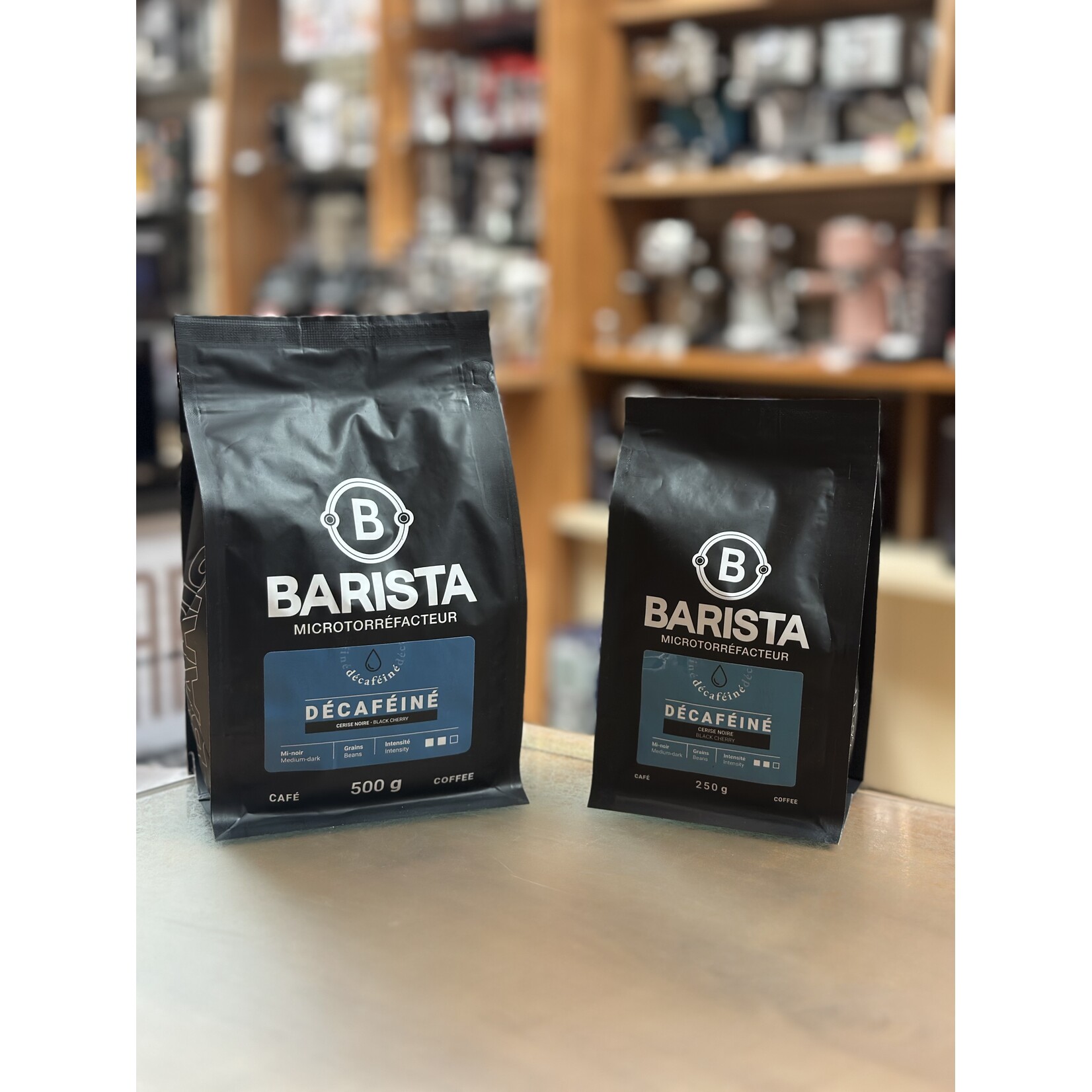 BARISTA DECAF250G - DECAFEINE EN GRAINS 250g BARISTA