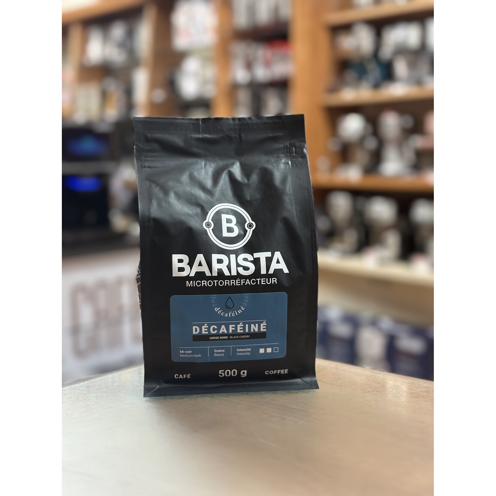 BARISTA DECAF500G - DECAFEINE EN GRAINS 500g BARISTA