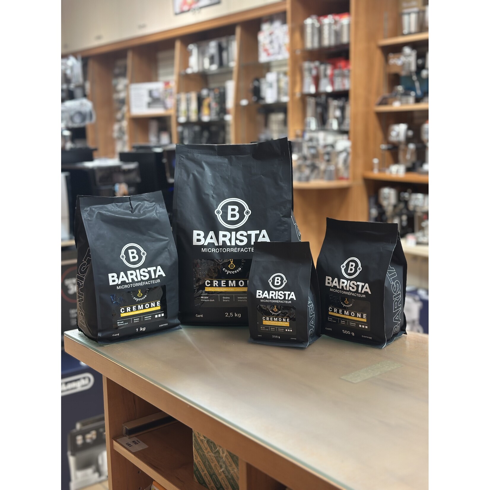 BARISTA CREMONE250G - CREMONE EN GRAINS 250g BARISTA