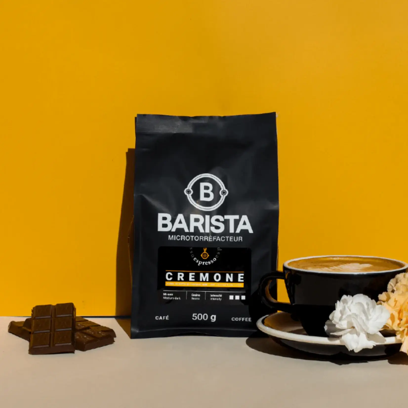 BARISTA CREMONE500G - CREMONE EN GRAINS 500g BARISTA