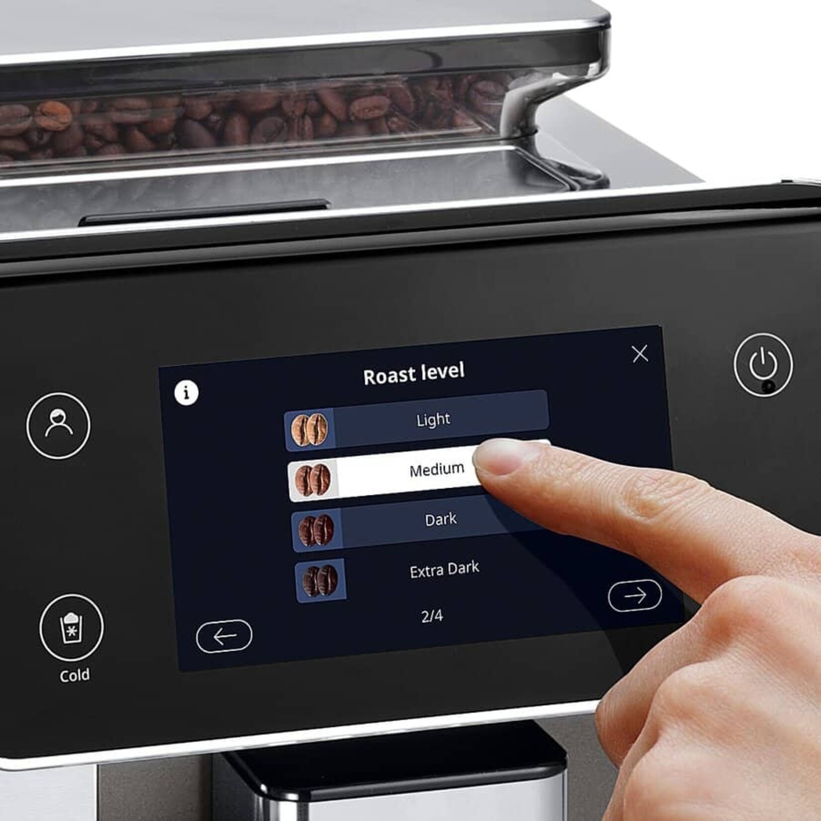 DELONGHI ECAM63075TM - MACHINE A ESPRESSO AUTOMATIQUE PRIMA DONNA AROMATIC DELONGHI
