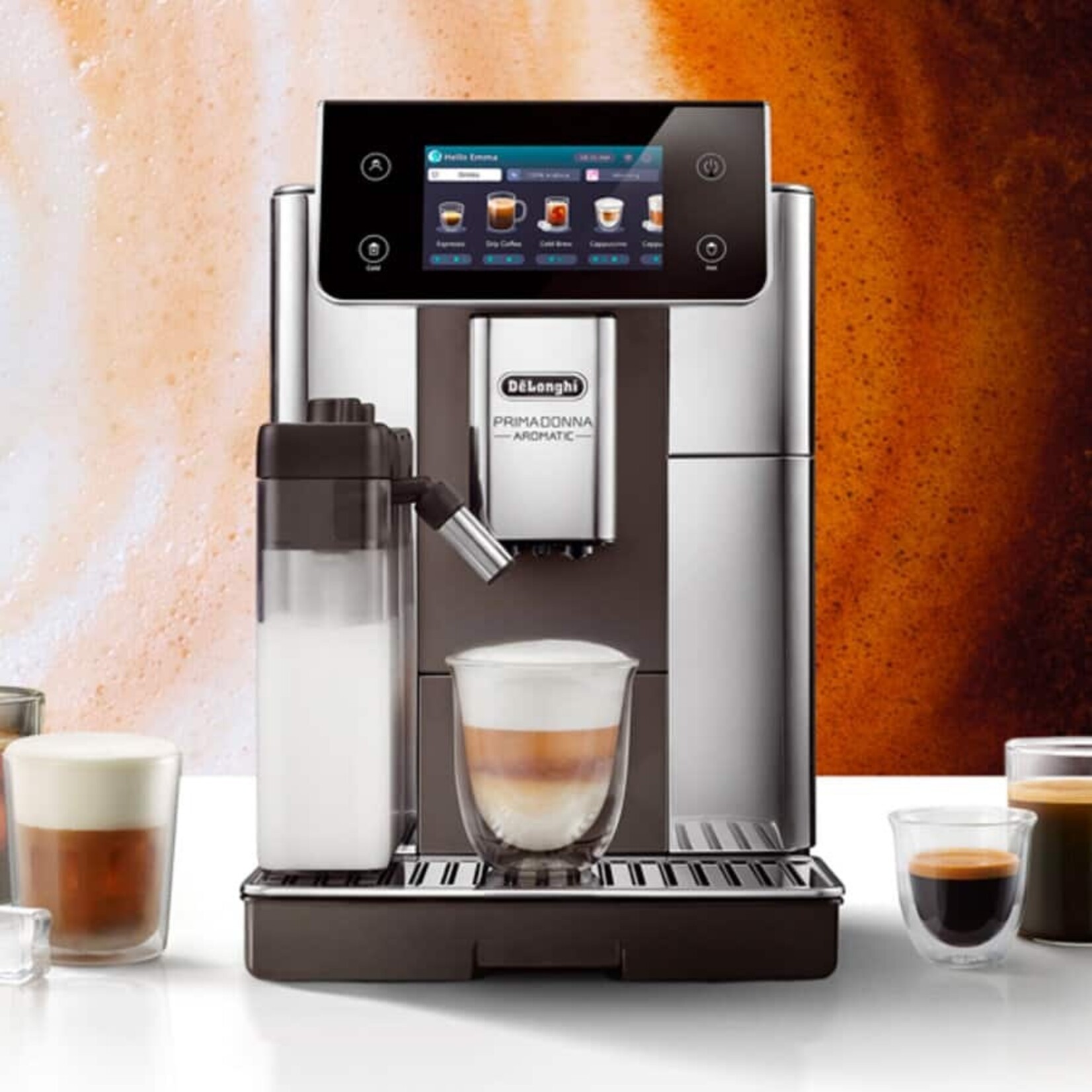 DELONGHI ECAM63075TM - MACHINE A ESPRESSO AUTOMATIQUE PRIMA DONNA AROMATIC DELONGHI