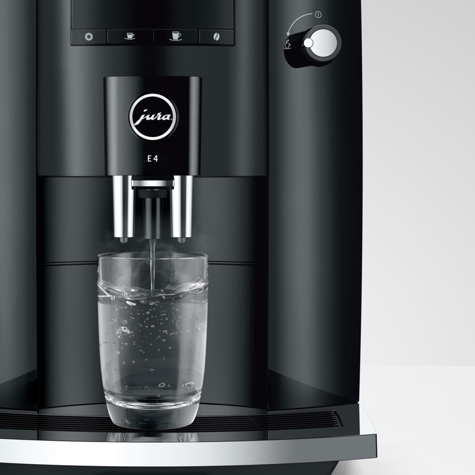 JURA JU15466 - MACHINE A ESPRESSO AUTOMATIQUE E4 NOIRE PIANO JURA