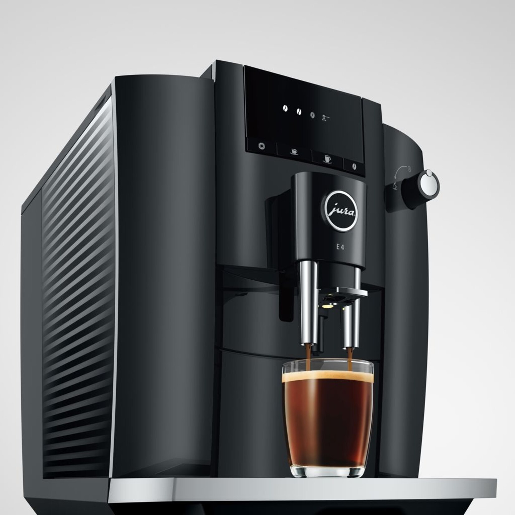 JURA JU15466 - MACHINE A ESPRESSO AUTOMATIQUE E4 NOIRE PIANO JURA