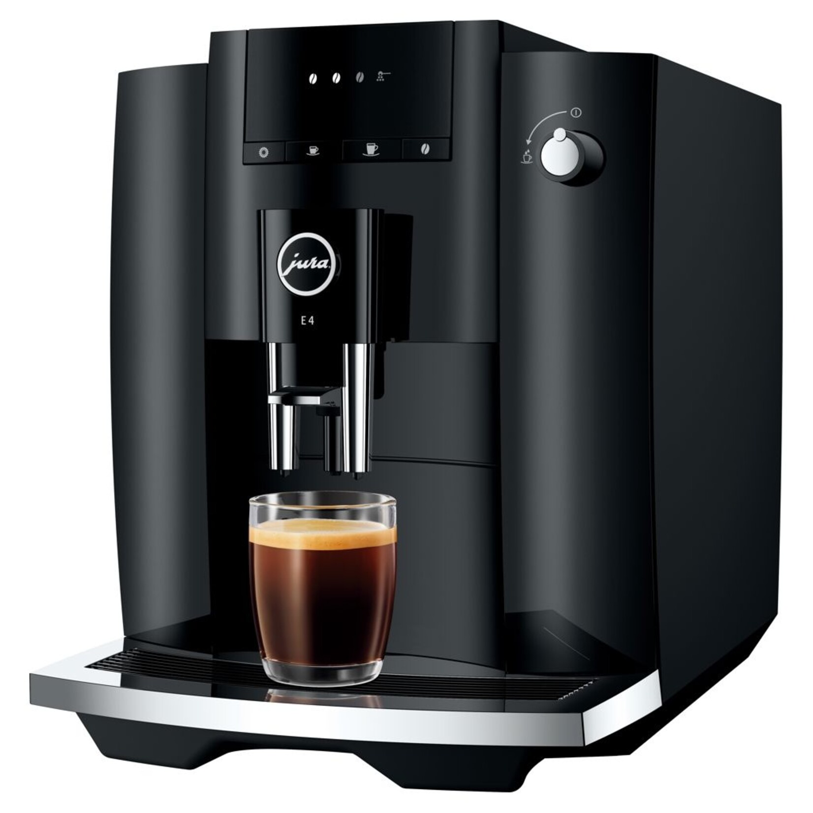 JURA JU15466 - MACHINE A ESPRESSO AUTOMATIQUE E4 NOIRE PIANO JURA