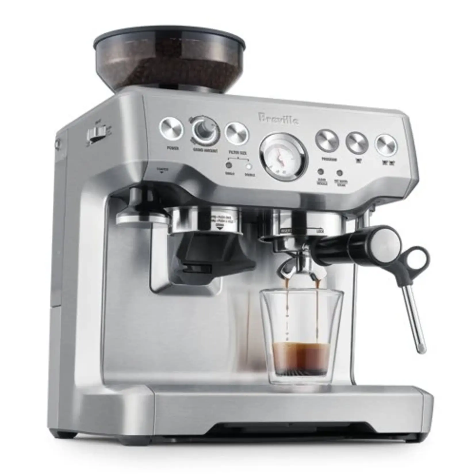 BREVILLE BES870BSS - MACHINE A ESPRESSO SEMI-AUTOMATIQUE BARISTA ESPRESS BREVILLE