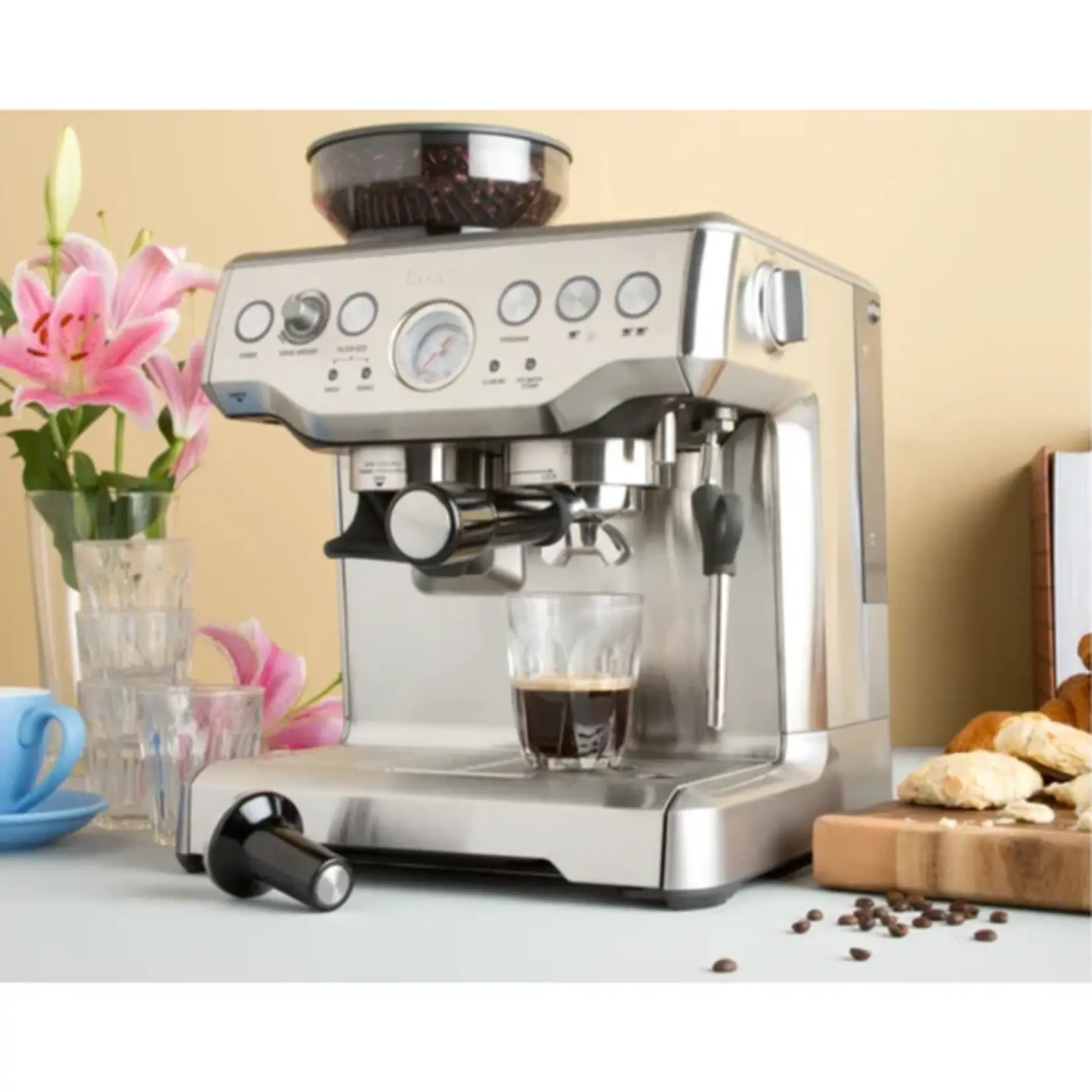 BREVILLE BES870BSS - MACHINE A ESPRESSO SEMI-AUTOMATIQUE BARISTA ESPRESS BREVILLE